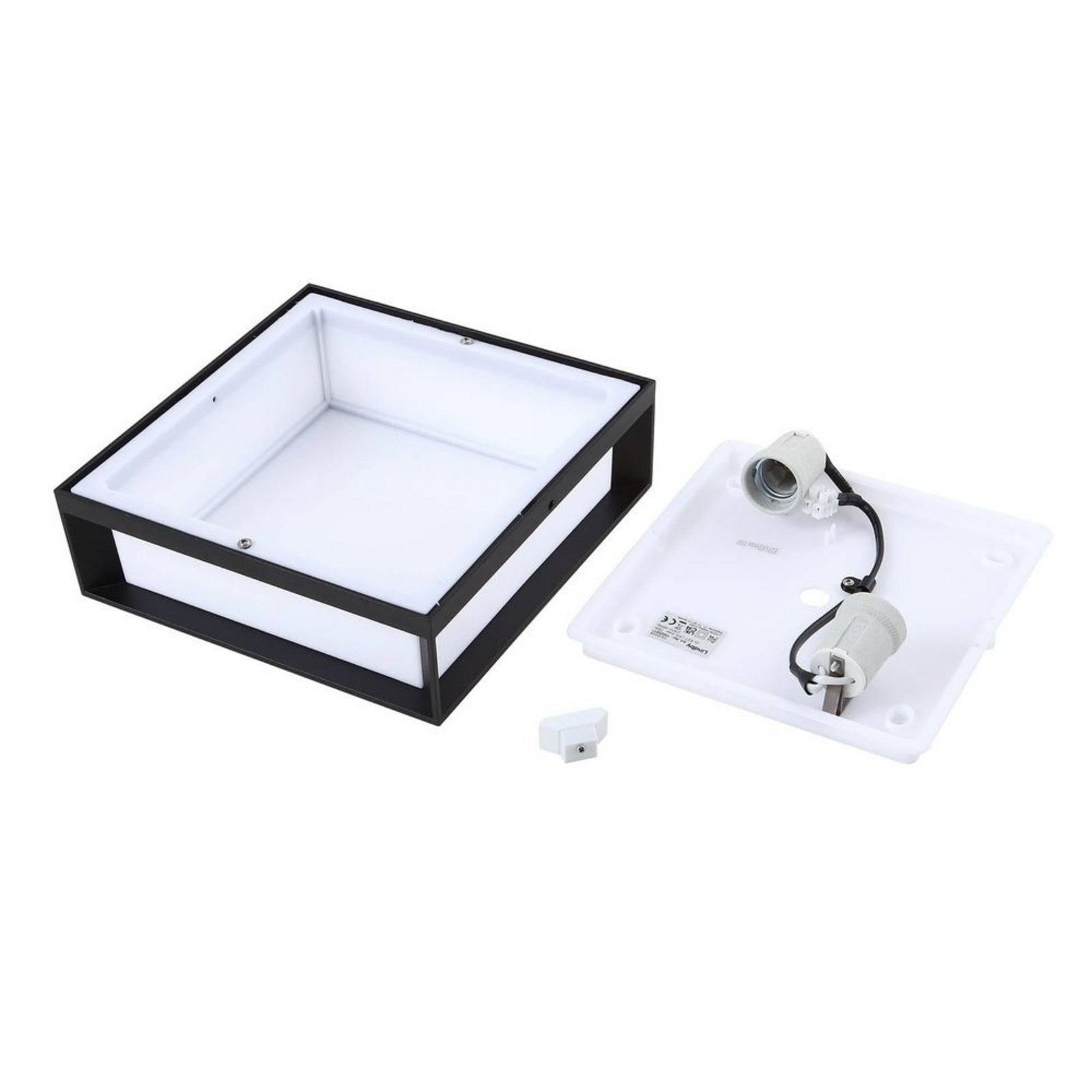 Sivana Buiten Wandlamp Zwart - Lindby
