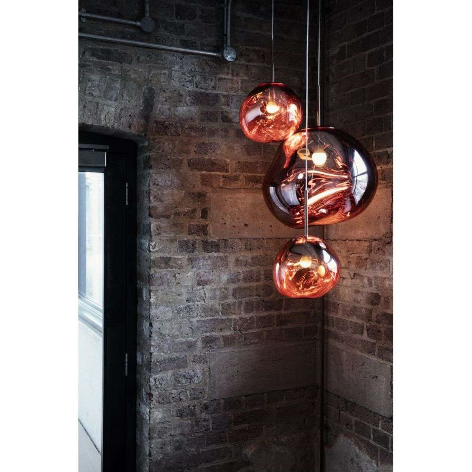 Melt LED Pendant Copper - Tom Dixon