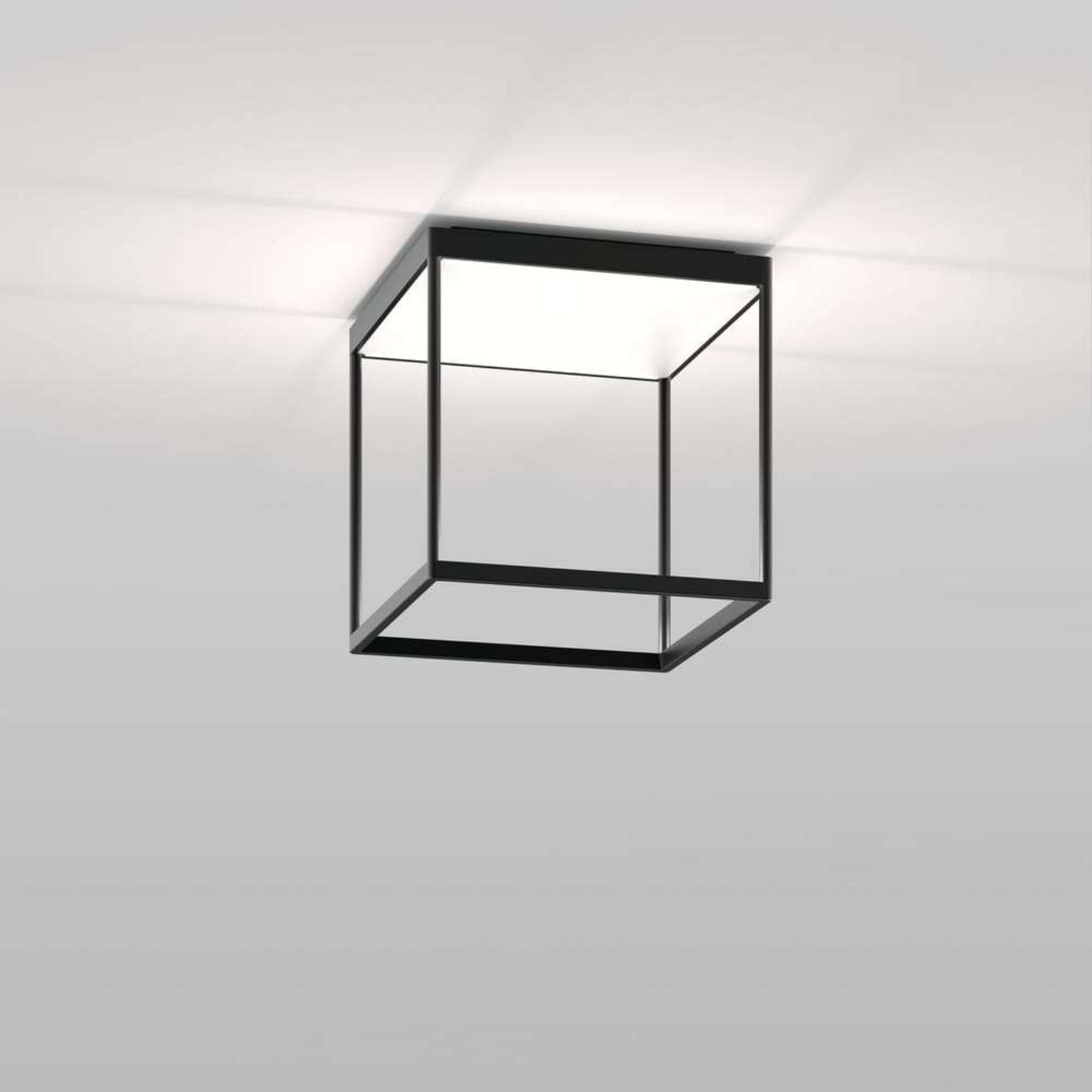 Reflex 2 LED Candeeiro de Tecto M 300 Black/Matt White - Serien Lighting