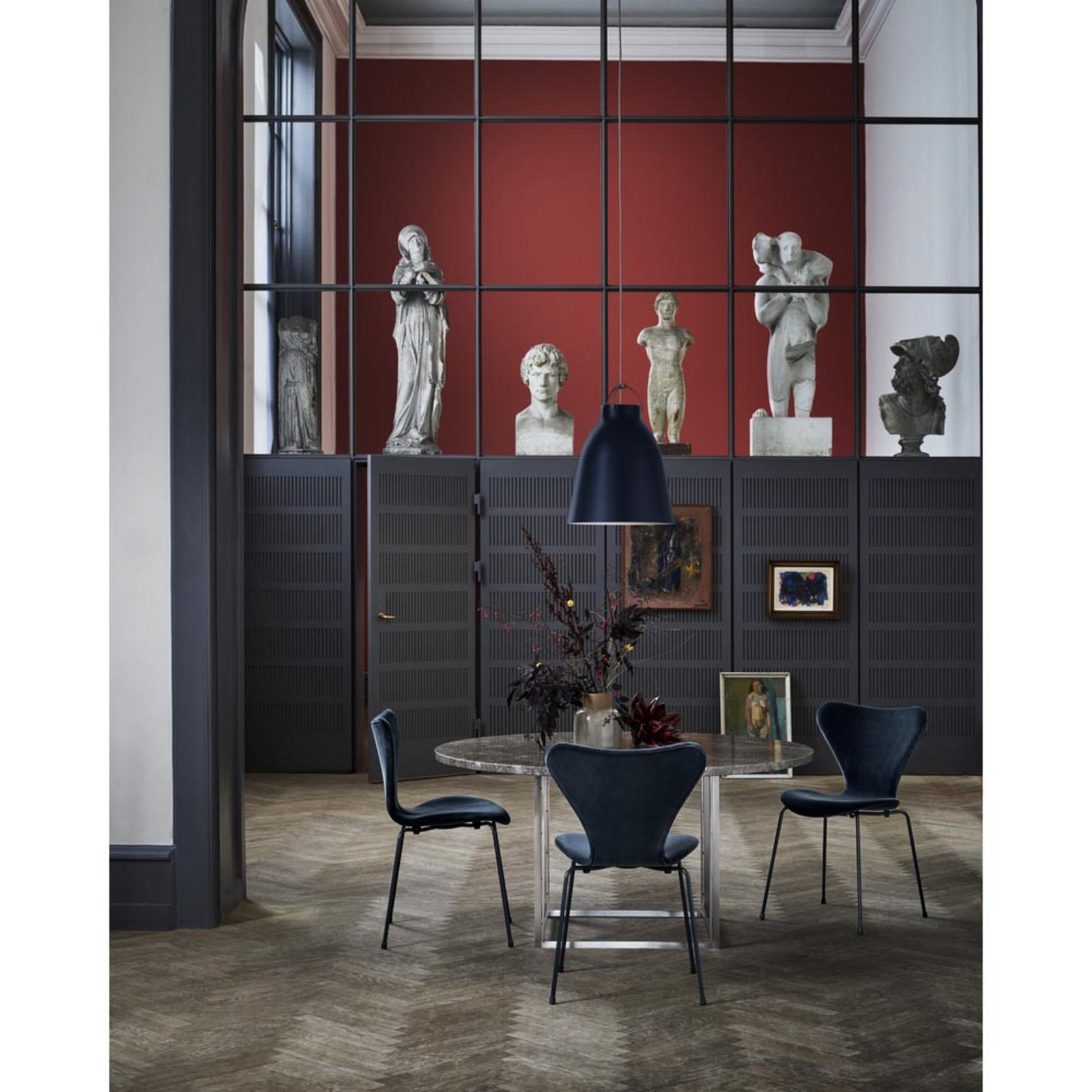 Caravaggio™ P1 Suspension Mat Gris25 - Fritz Hansen