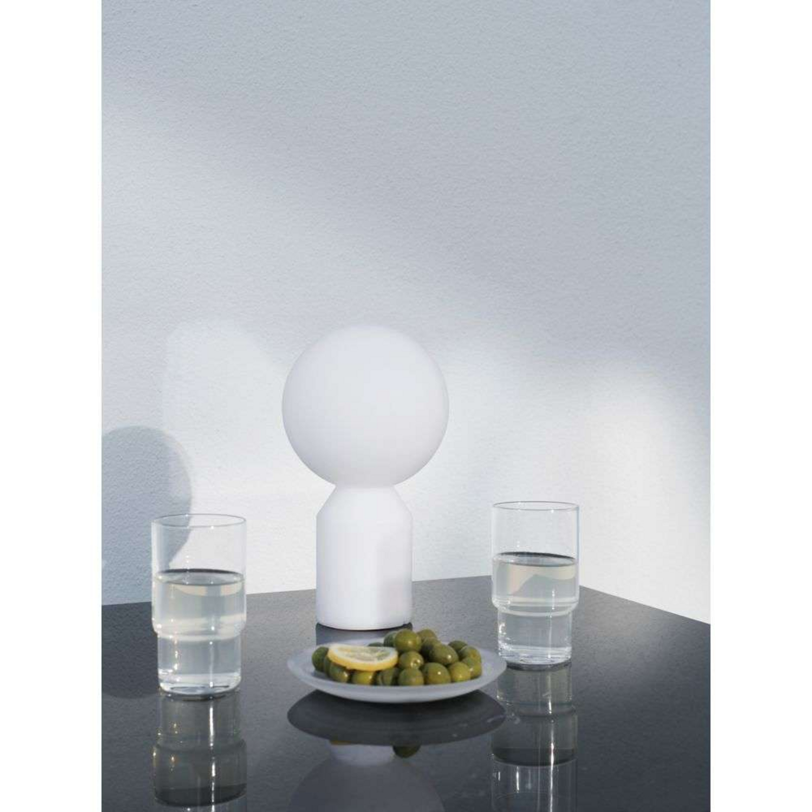 Yo Portable Table Lamp Small Dim. White - Normann Copenhagen