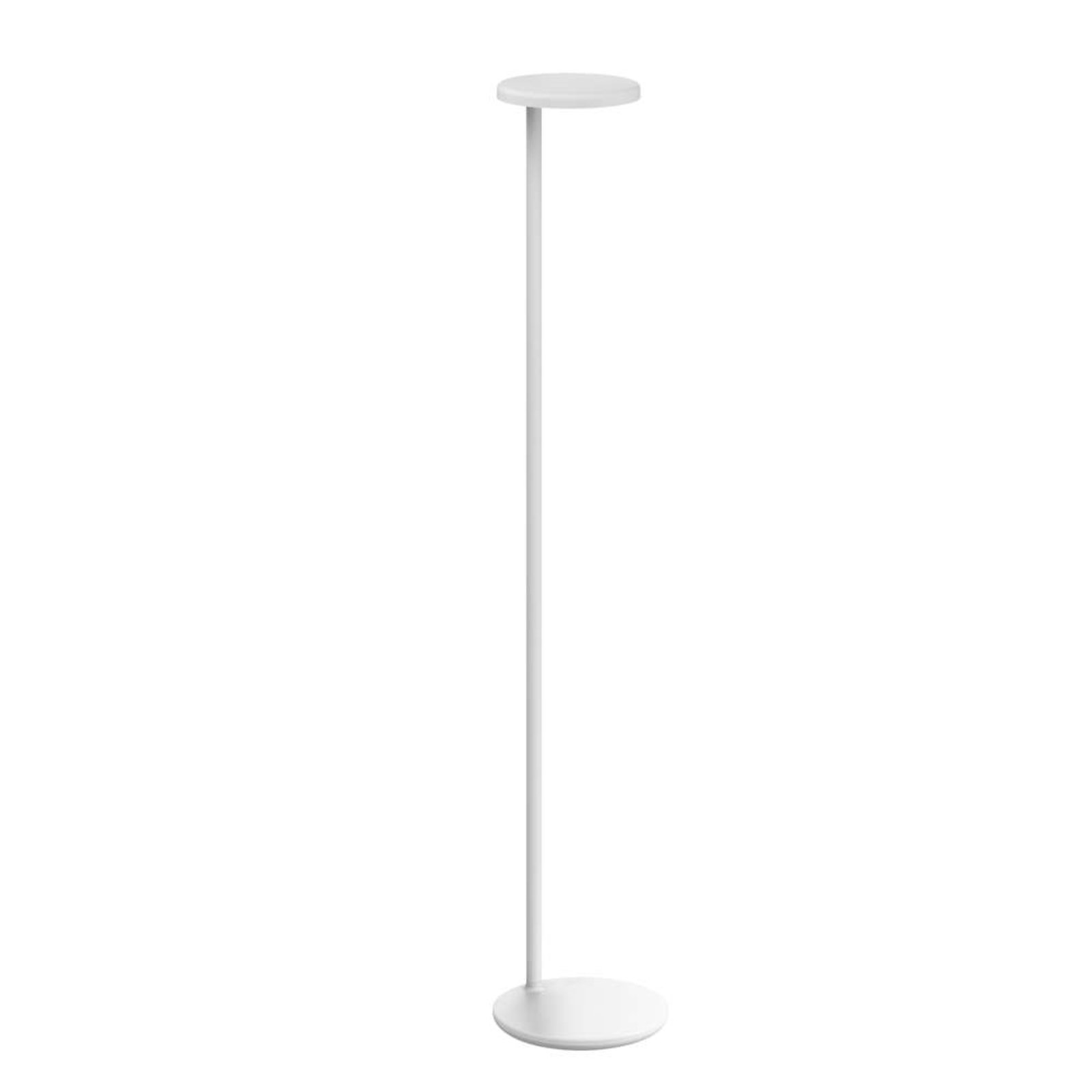 Oblique F Floor Lamp 3000K USB-C USB-C Matt White - Flos