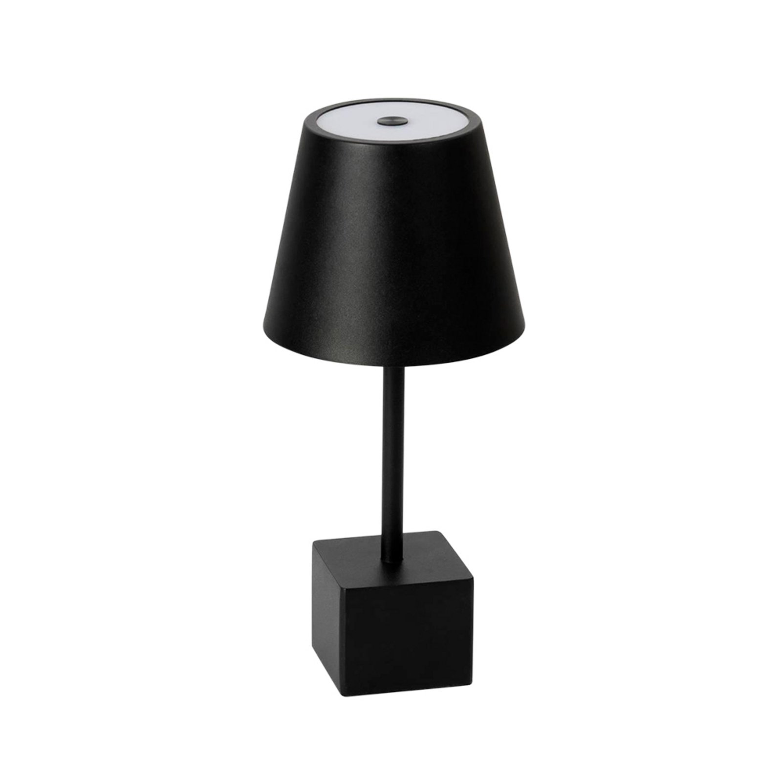 Janea Cube Portable Taffellamp Dim. IP54 Zwart - Lindby