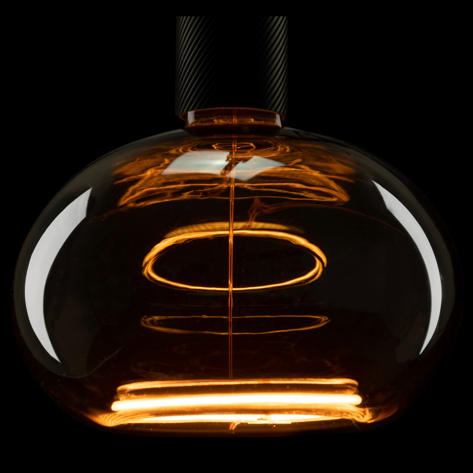 SEGULA LED Floating Oval E27 4,5W dimmable smoke