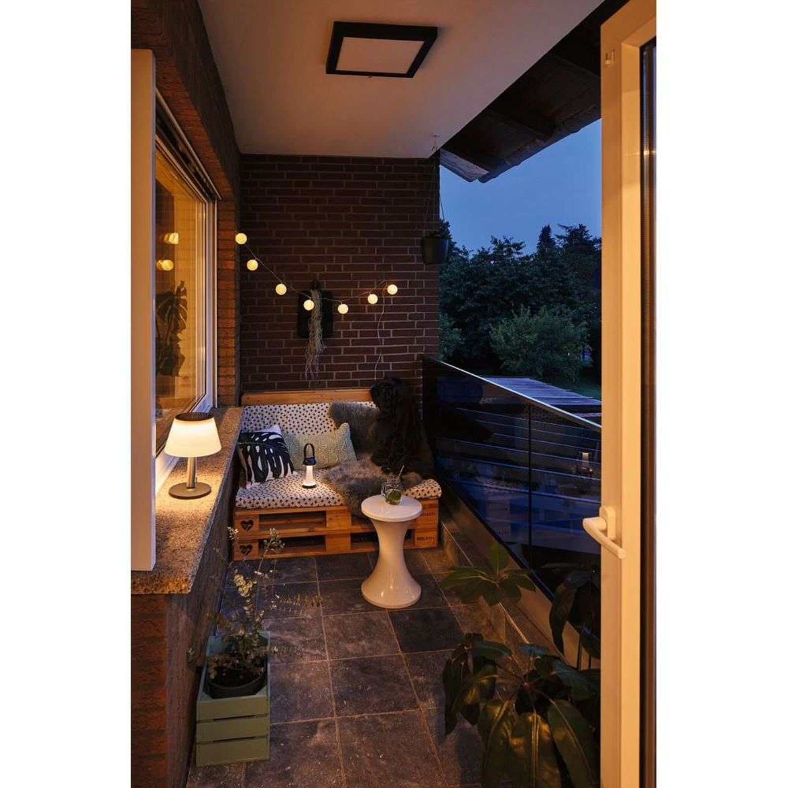Lillesol Solar Cell Lamp Stainless Steel - Paulmann