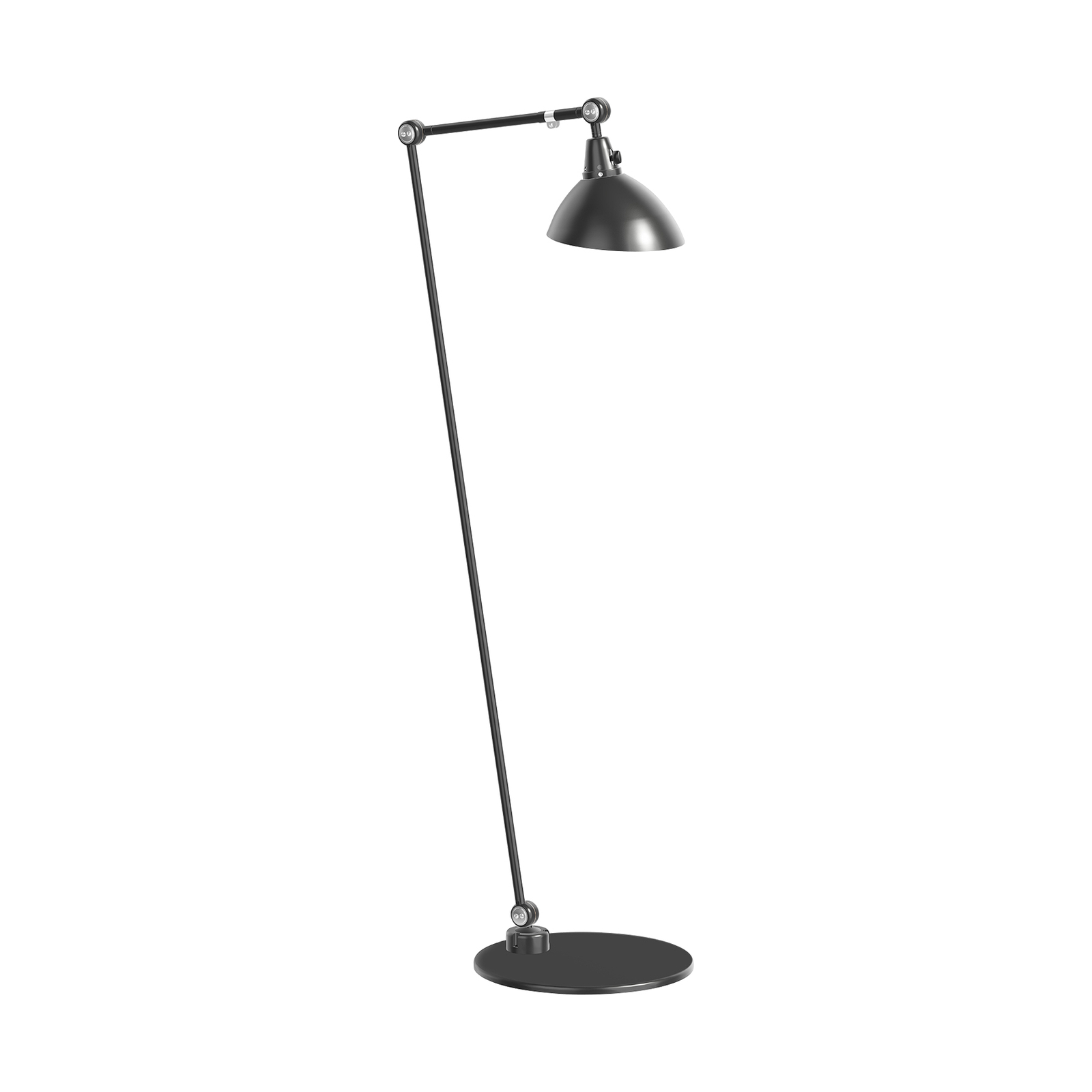 midgard modulaire TYPE 556 vloerlamp zwart 140 cm