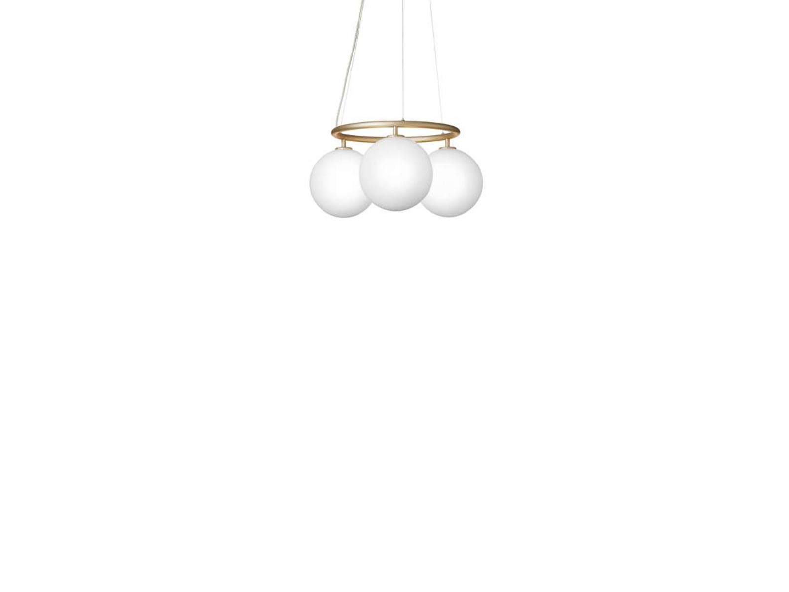 Miira 3 Circular Lustre Brass/Opal - Nuura