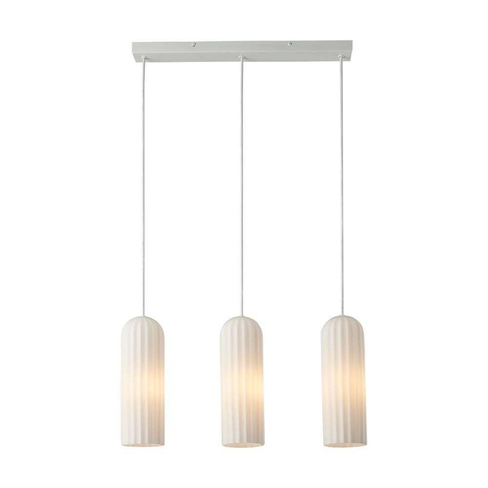Miella 3 Riippuvalaisin Rail White - Nordlux