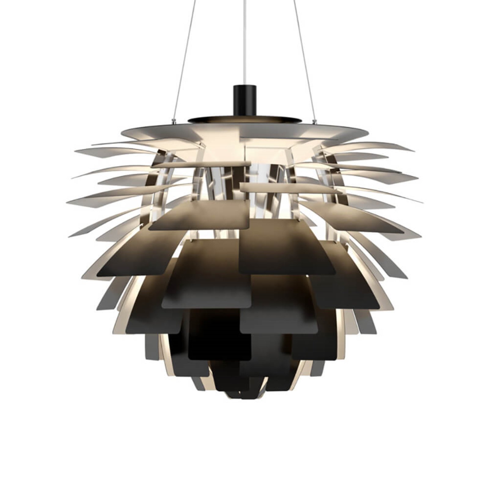 PH Artichoke Suspension Ø720 LED-Bluetooth 2700K Black - Louis Poulsen