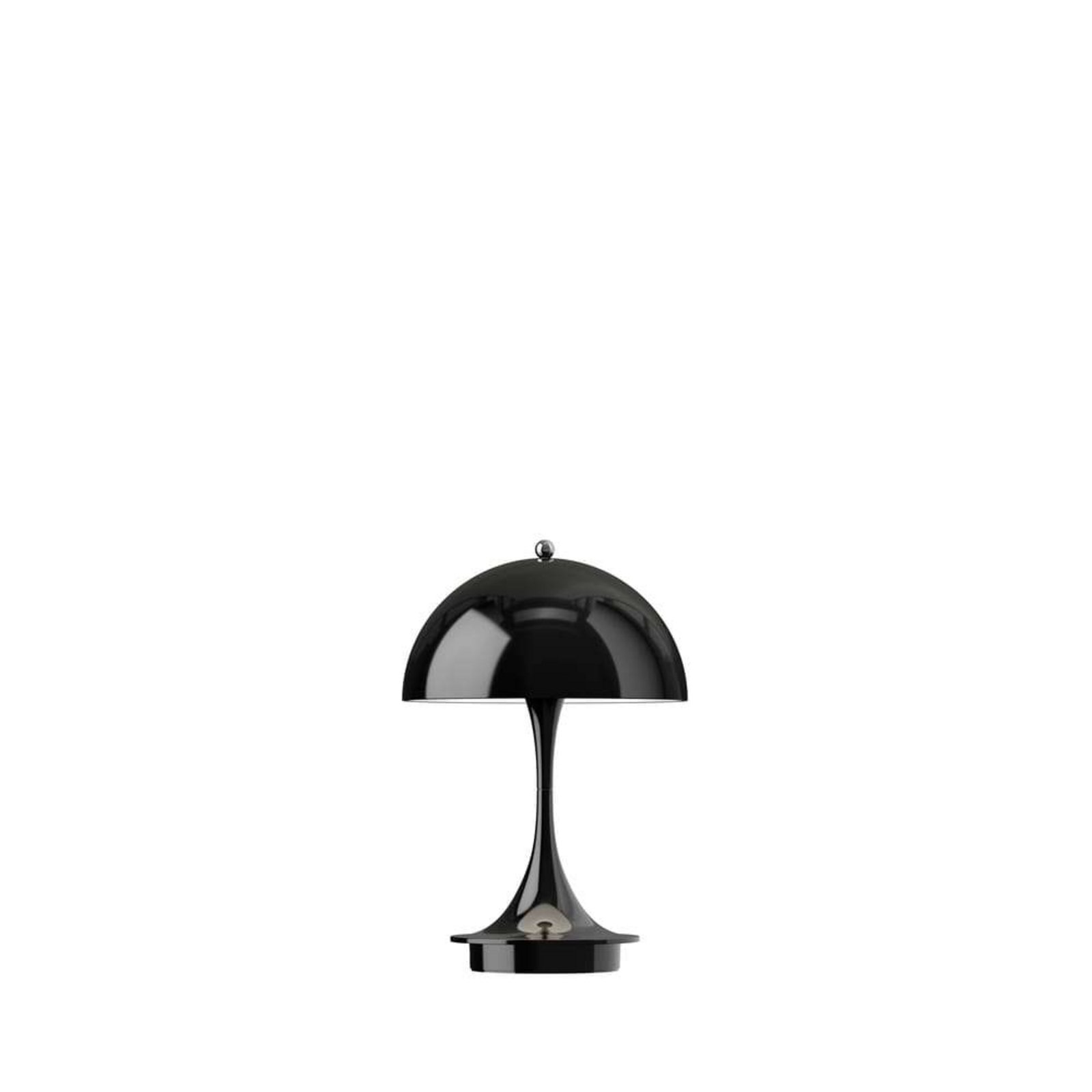 Panthella 160 Přenosné Stolní Lampa V3 Opaque Černá - Louis Poulsen
