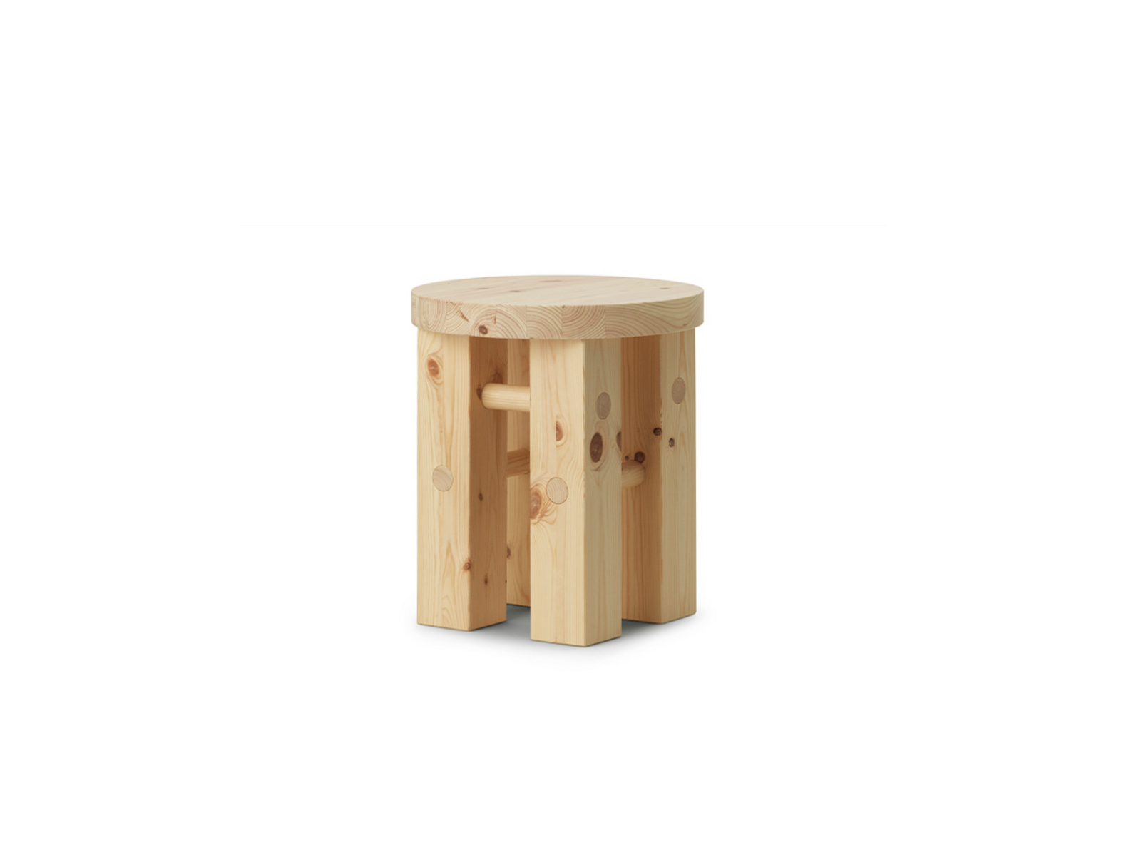 Fyr Stool Pine Wood - Normann Copenhagen