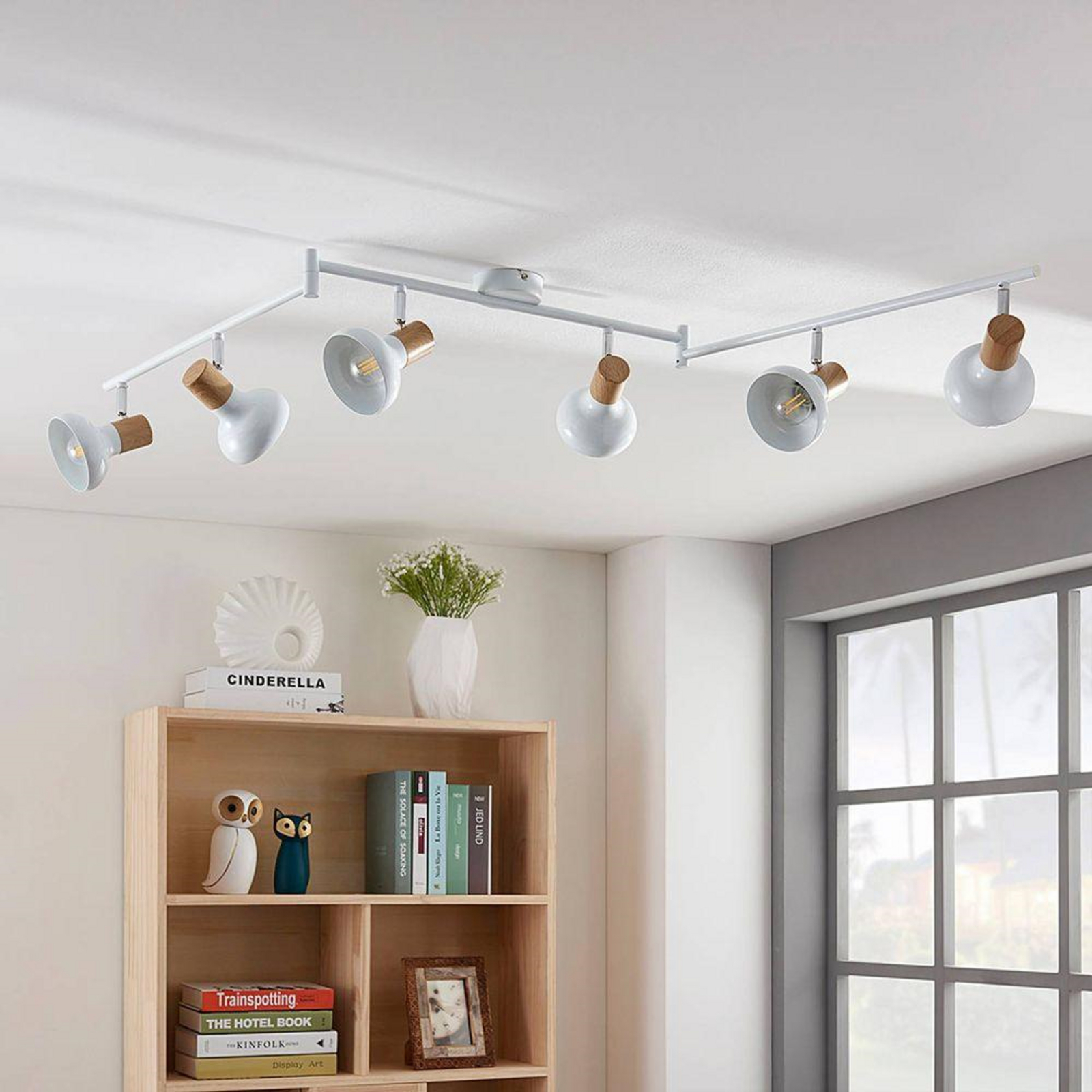 Fridolin Stropní Lampa White - Lindby