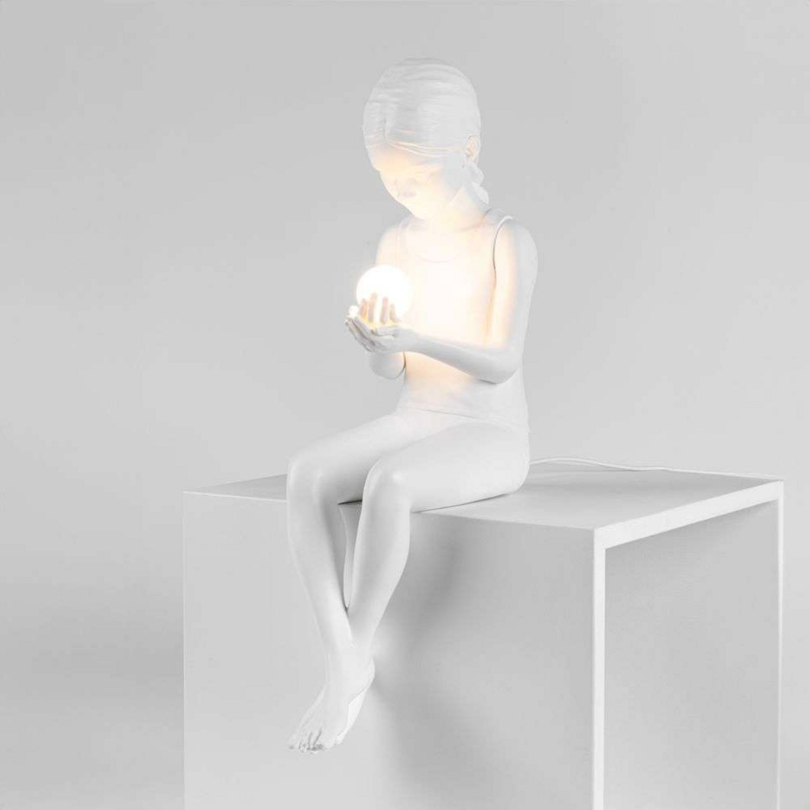 Innerglow Girl Asztali Lámpa Mini White - Seletti