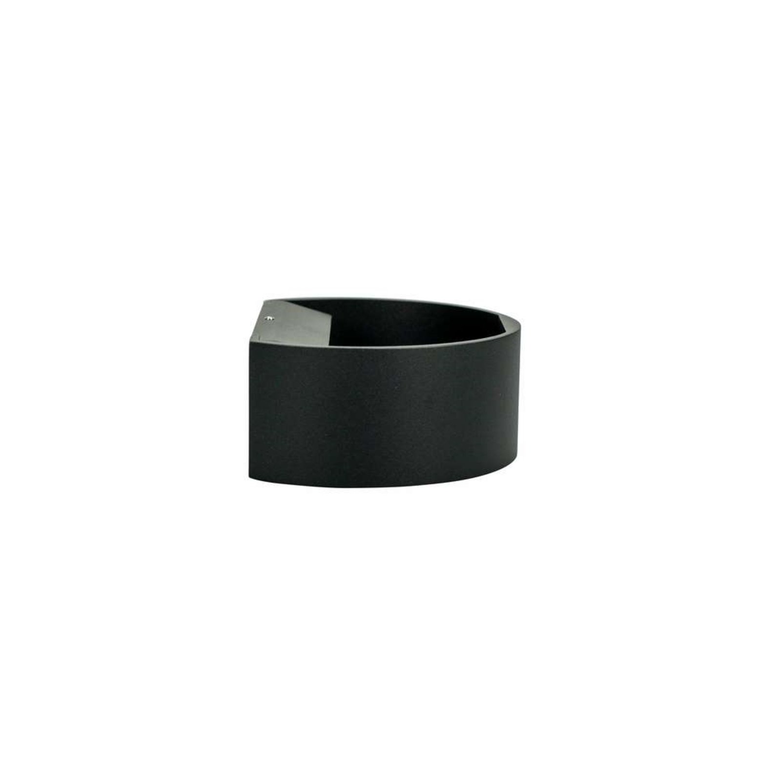 Circle Outdoor Wall Lamp Black - DybergLarsen