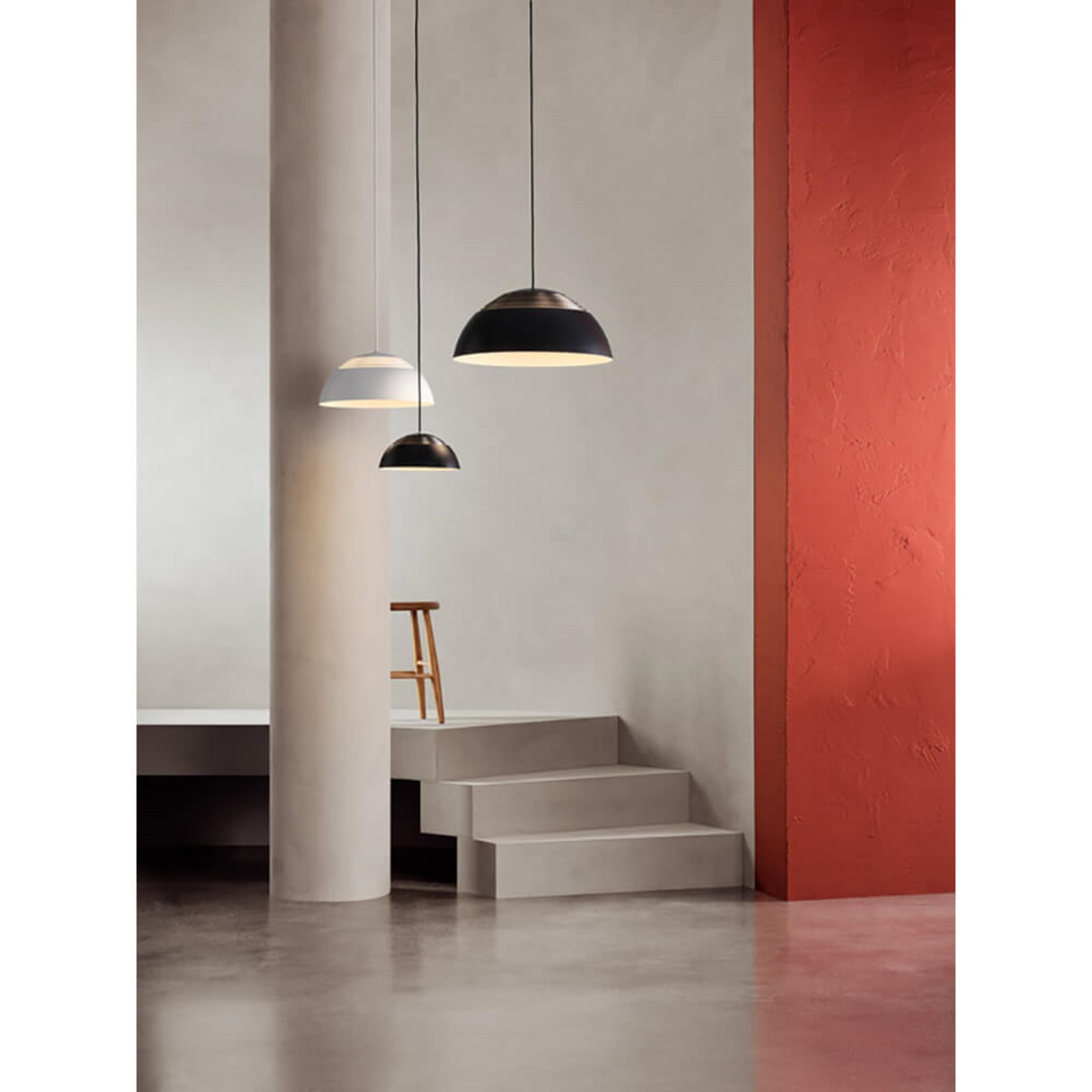 AJ Royal 500 LED Pendelleuchte Schwarz - Louis Poulsen