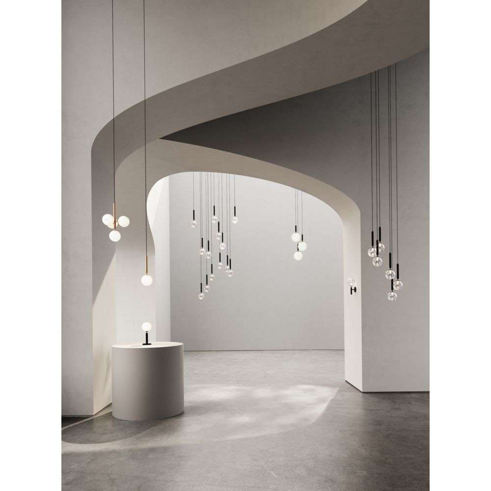 Miira 13 Lustre Large Rock Grey/Optic Clear - Nuura