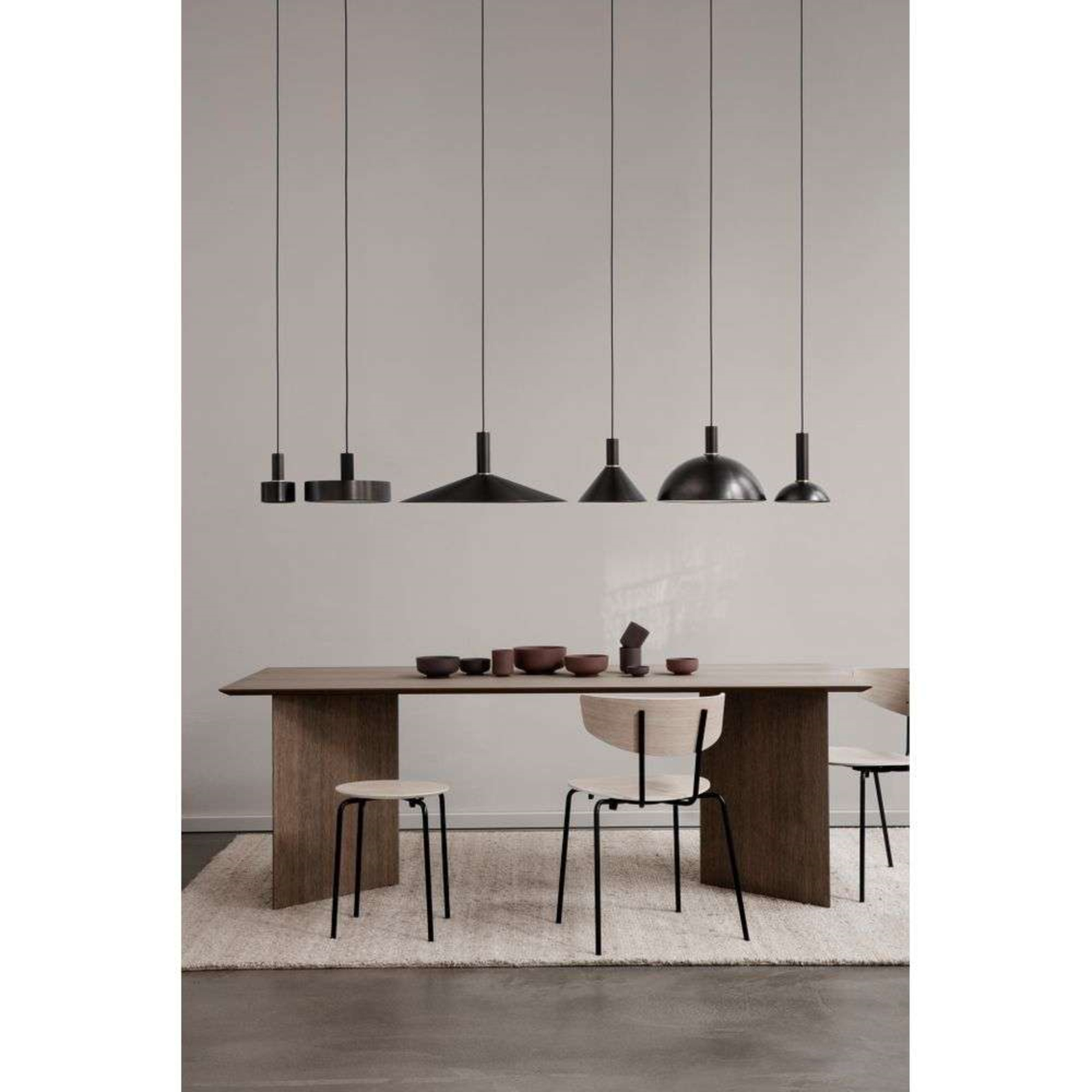 Collect Suspension Record High Light Grey - Ferm Living