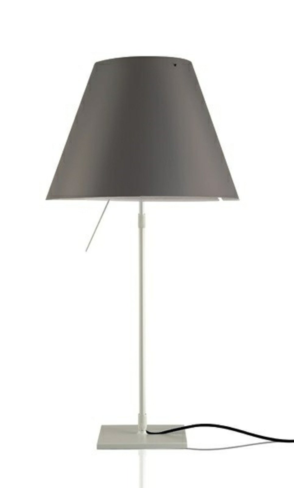 Costanza Bordlampe Alu/ Concrete Grey - Luceplan