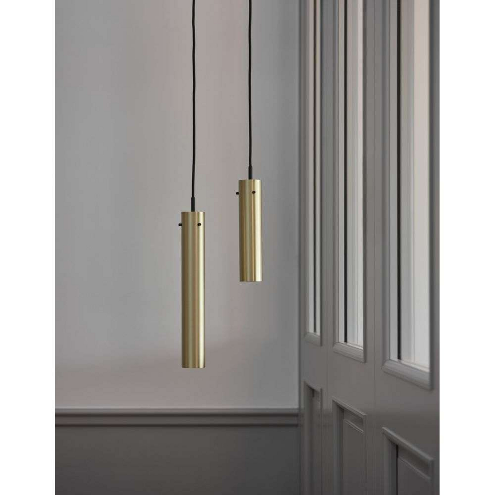 FM 2014 Pendelleuchte Ø5,5xH24 Solid Polished Brass - Frandsen