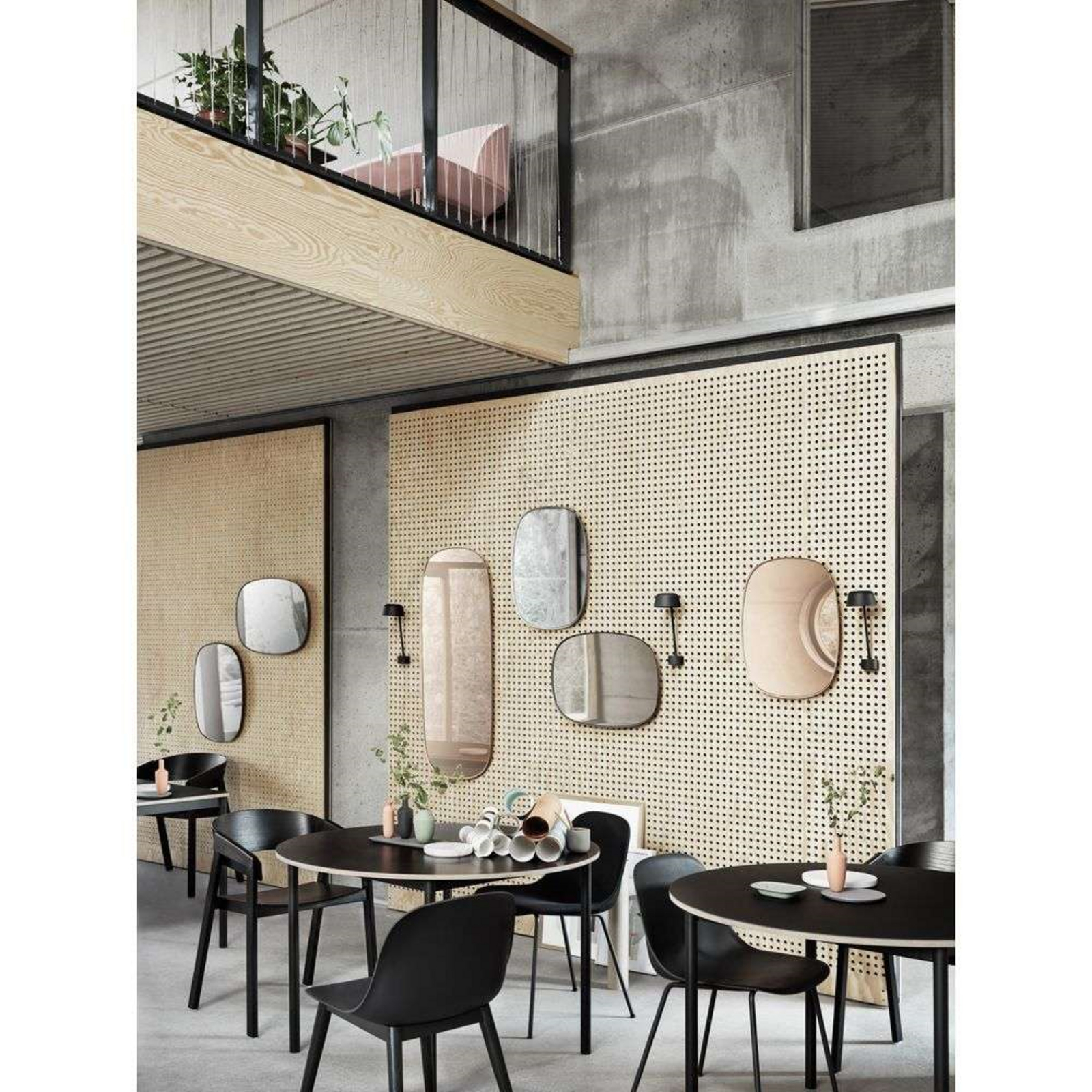 Framed Spiegel Small Taupe/Clear - Muuto