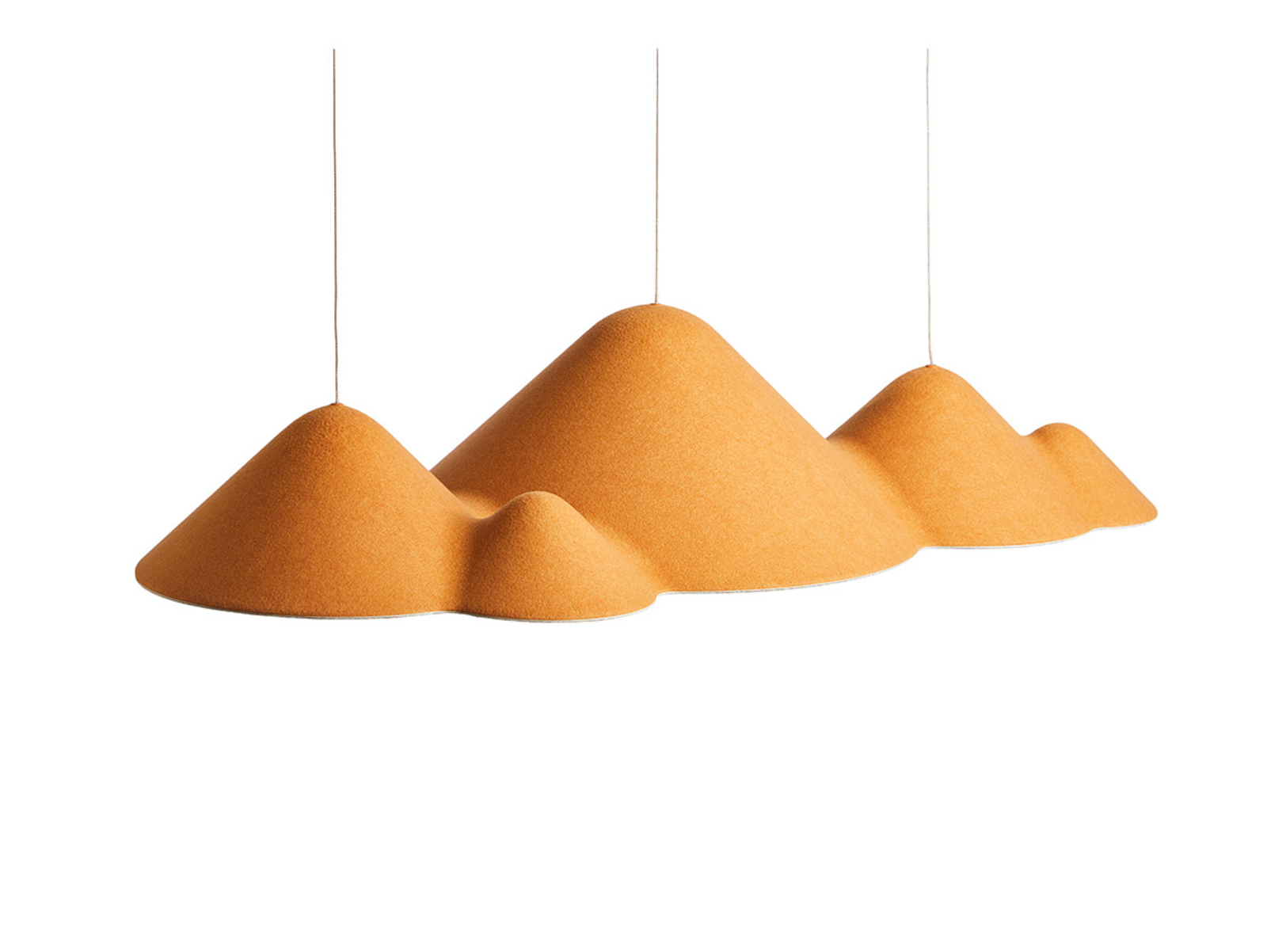 Panorama Hanglamp Large Yellow/Grey - Loom Design