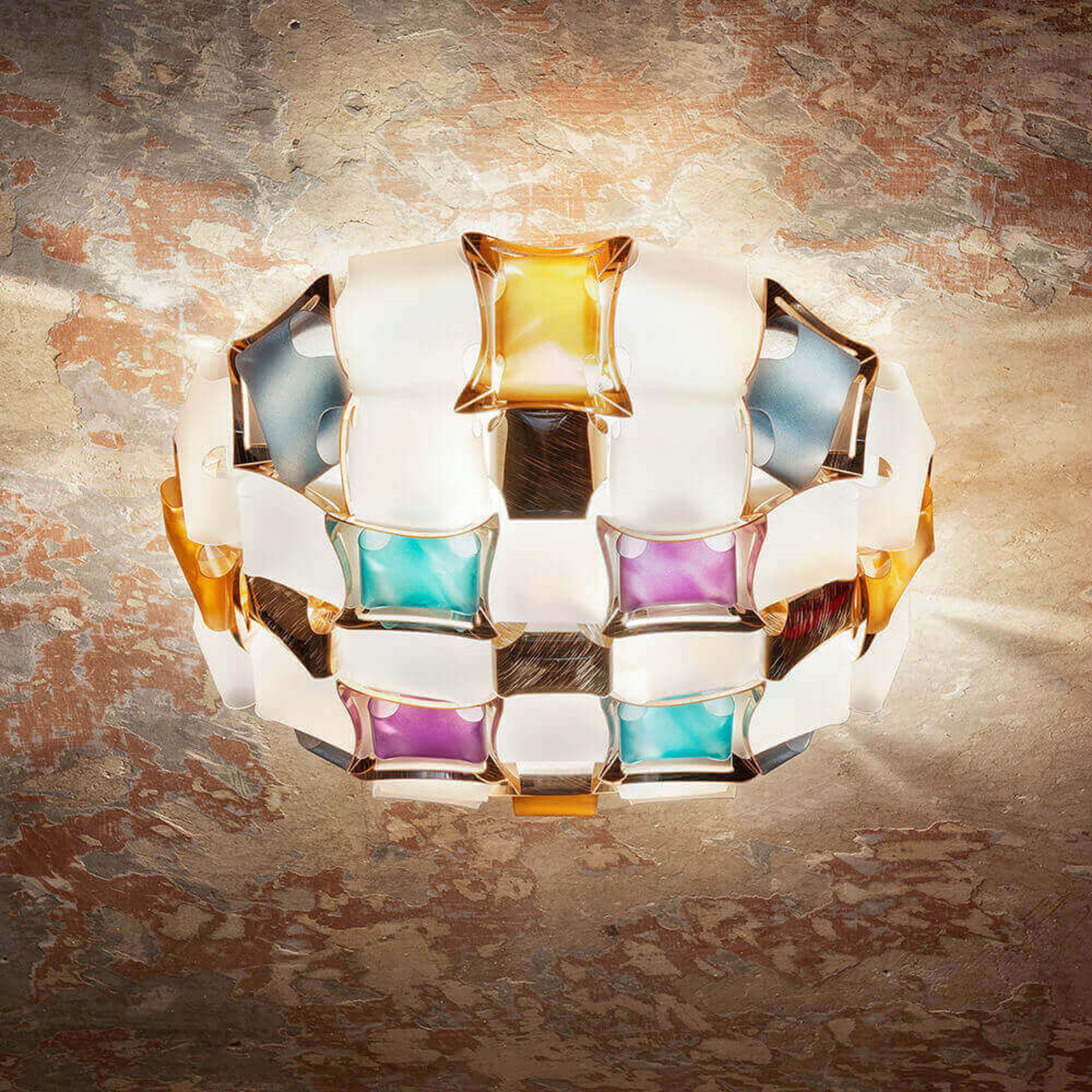 Mida Plafond/Vägglampa Large Multicolor - Slamp