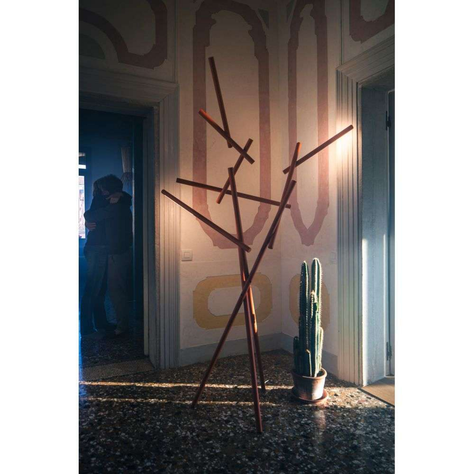 Tuareg Candeeiro de Pé Orange - Foscarini