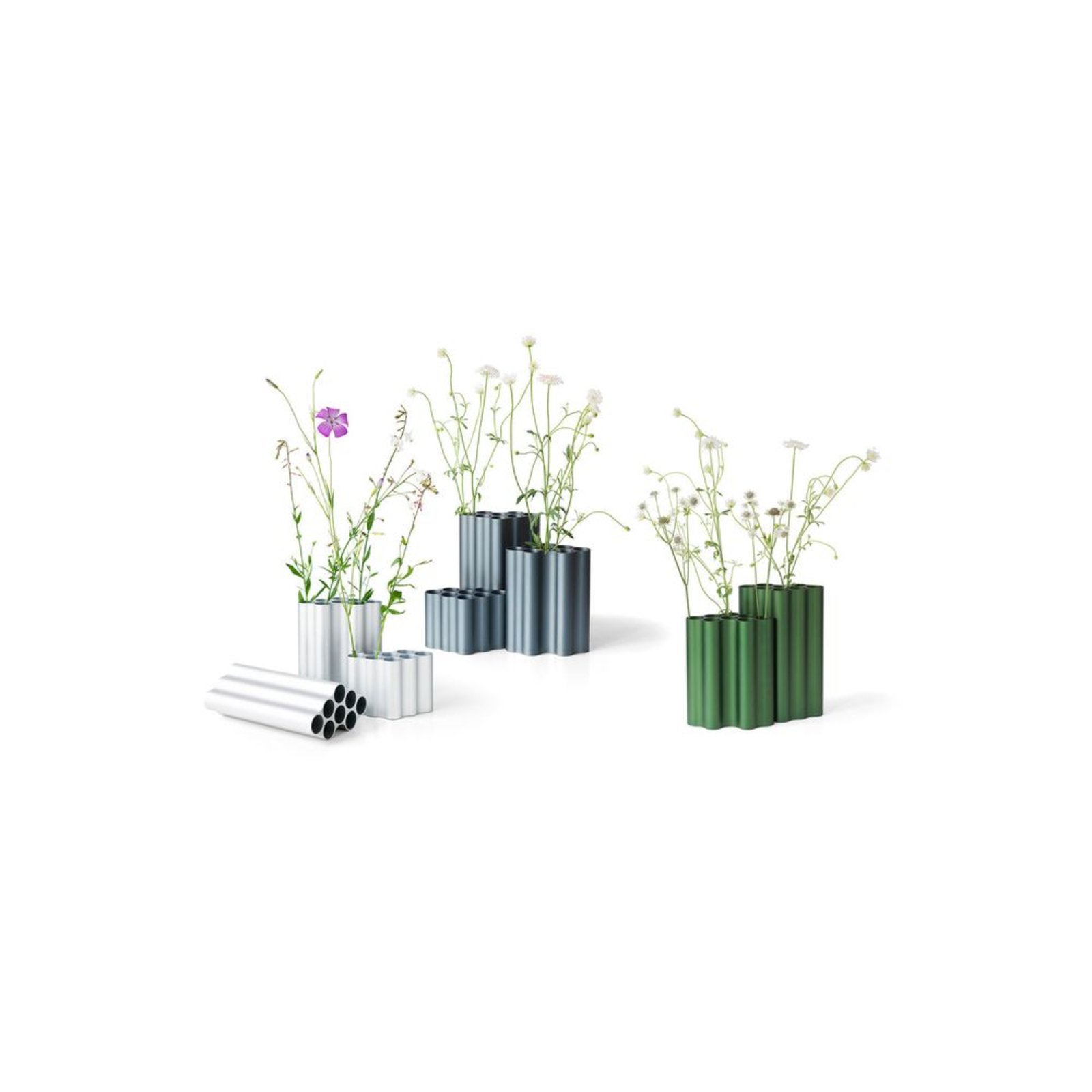Nuage Vaas Small Light Silver - Vitra