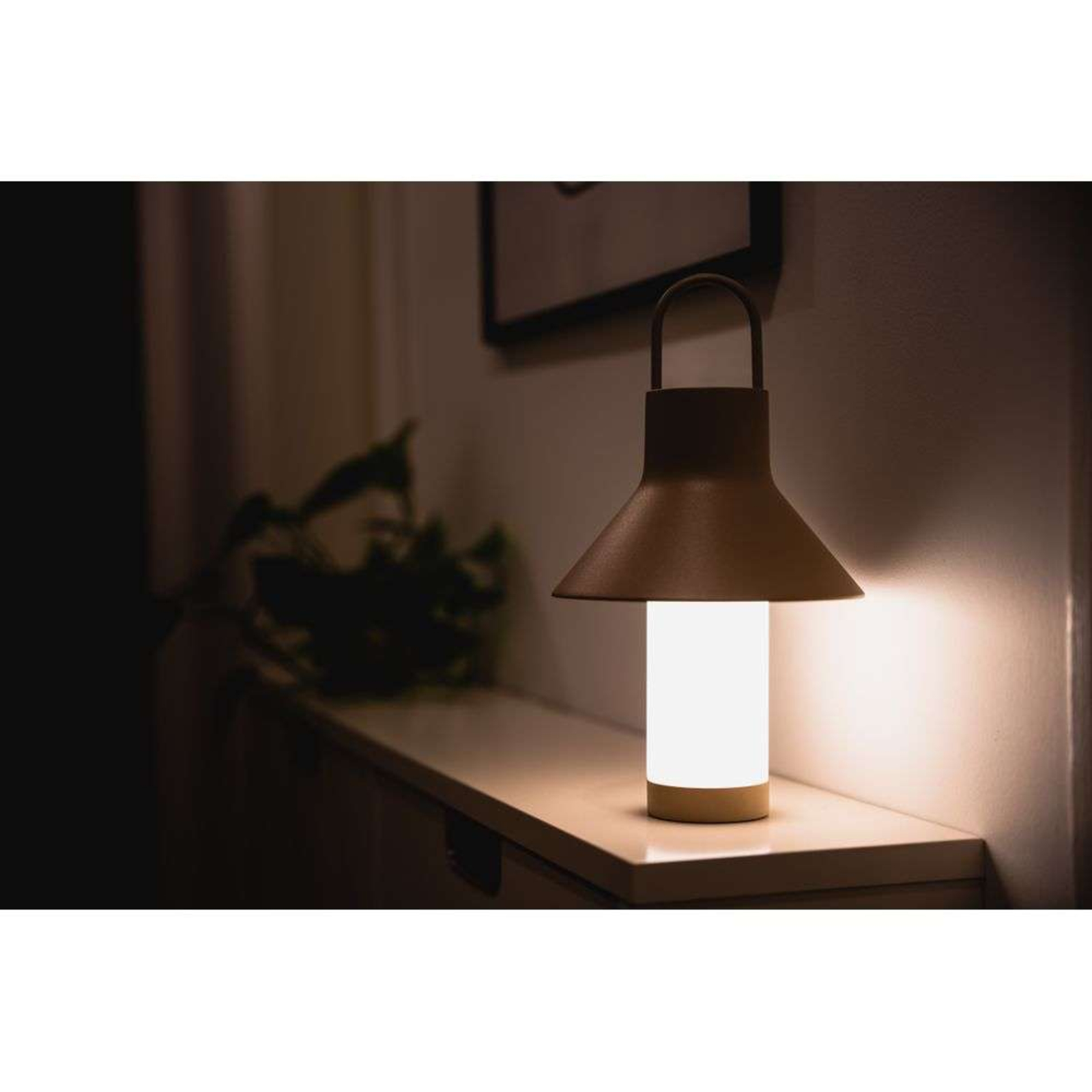 Shadow Portable Lampe de Table S Grey Beige - Loom Design