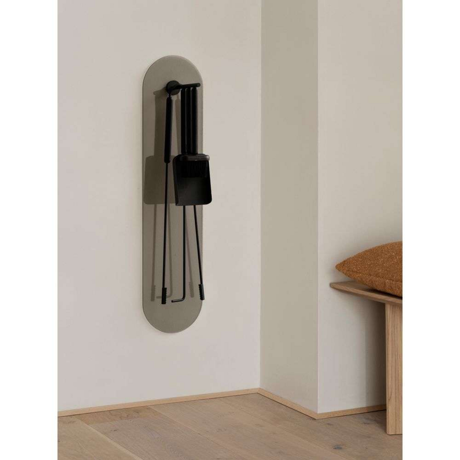 Ashi Haard Gereedschap Set Muur Mounted 5 pcs. Black - Blomus