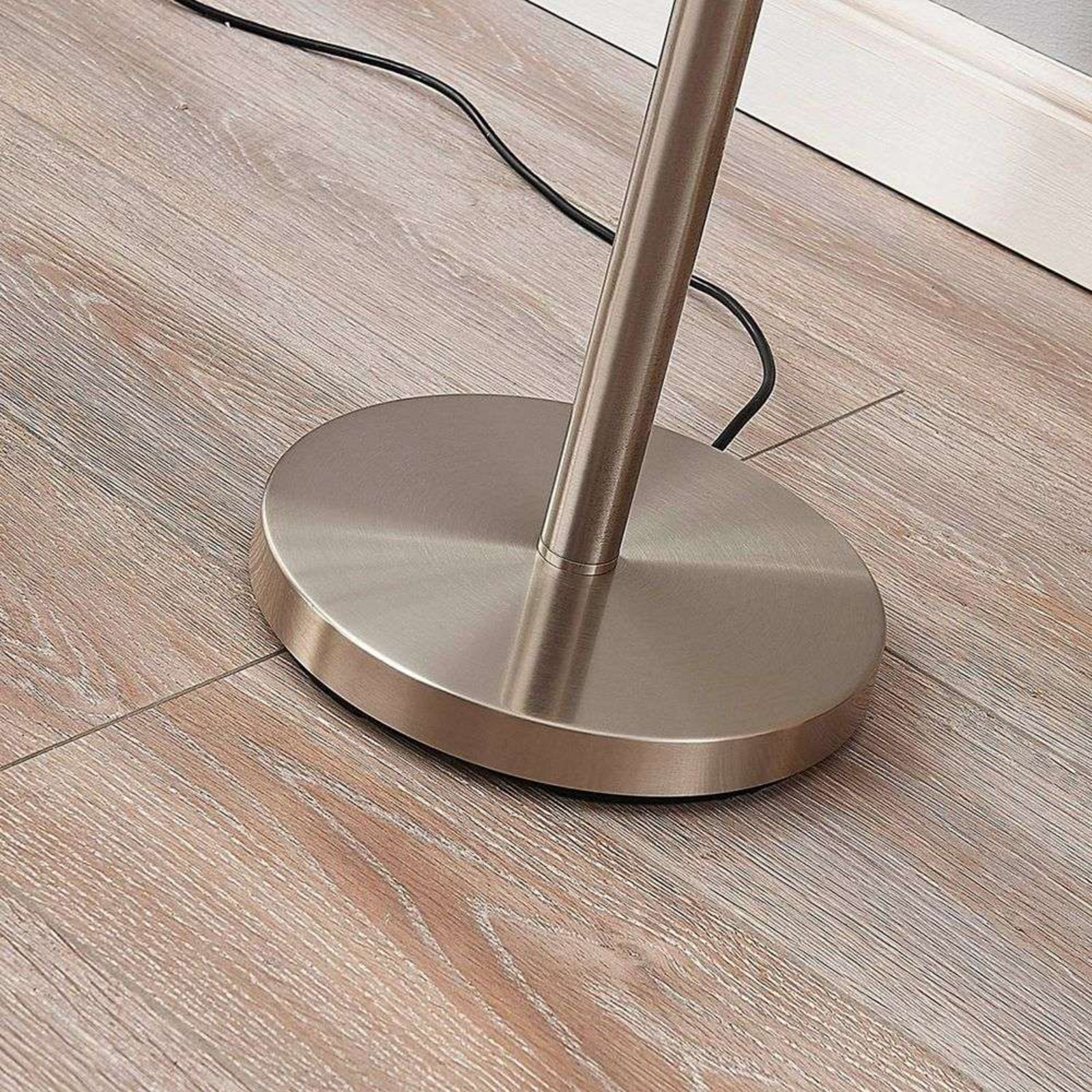 Ignacia Lampadaire Nickel/Opal - Lindby