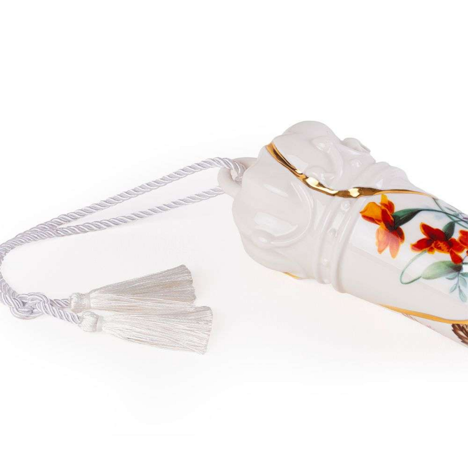 Kintsugi Lucky Horn Ornament Wit/Multicolor - Seletti