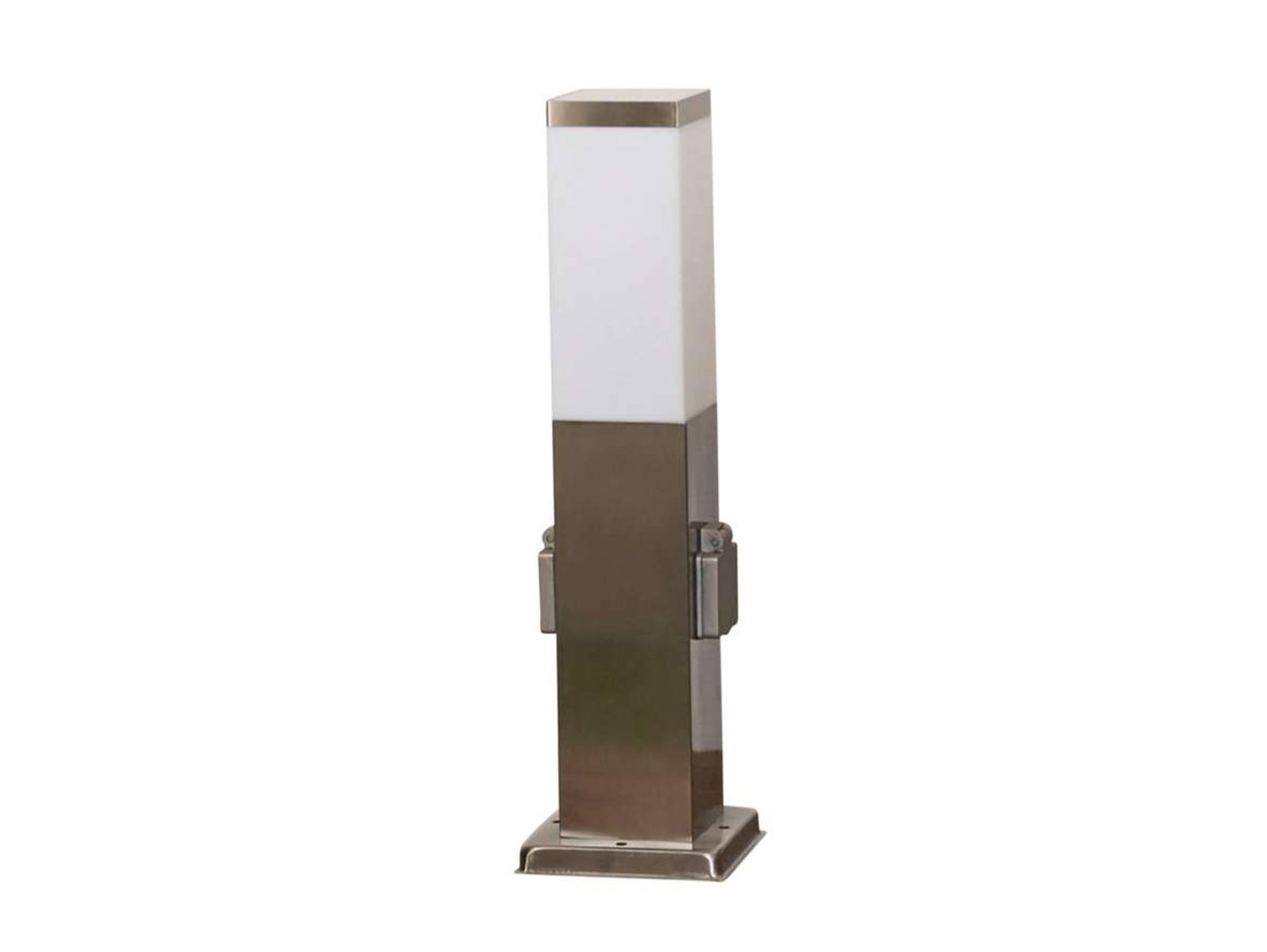 Lorian Zahradní Lampa Stainless Steel/White - Lindby