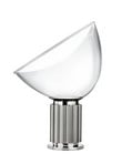 Taccia LED (Glas) Lámpara de Sobremesa Silver - Flos