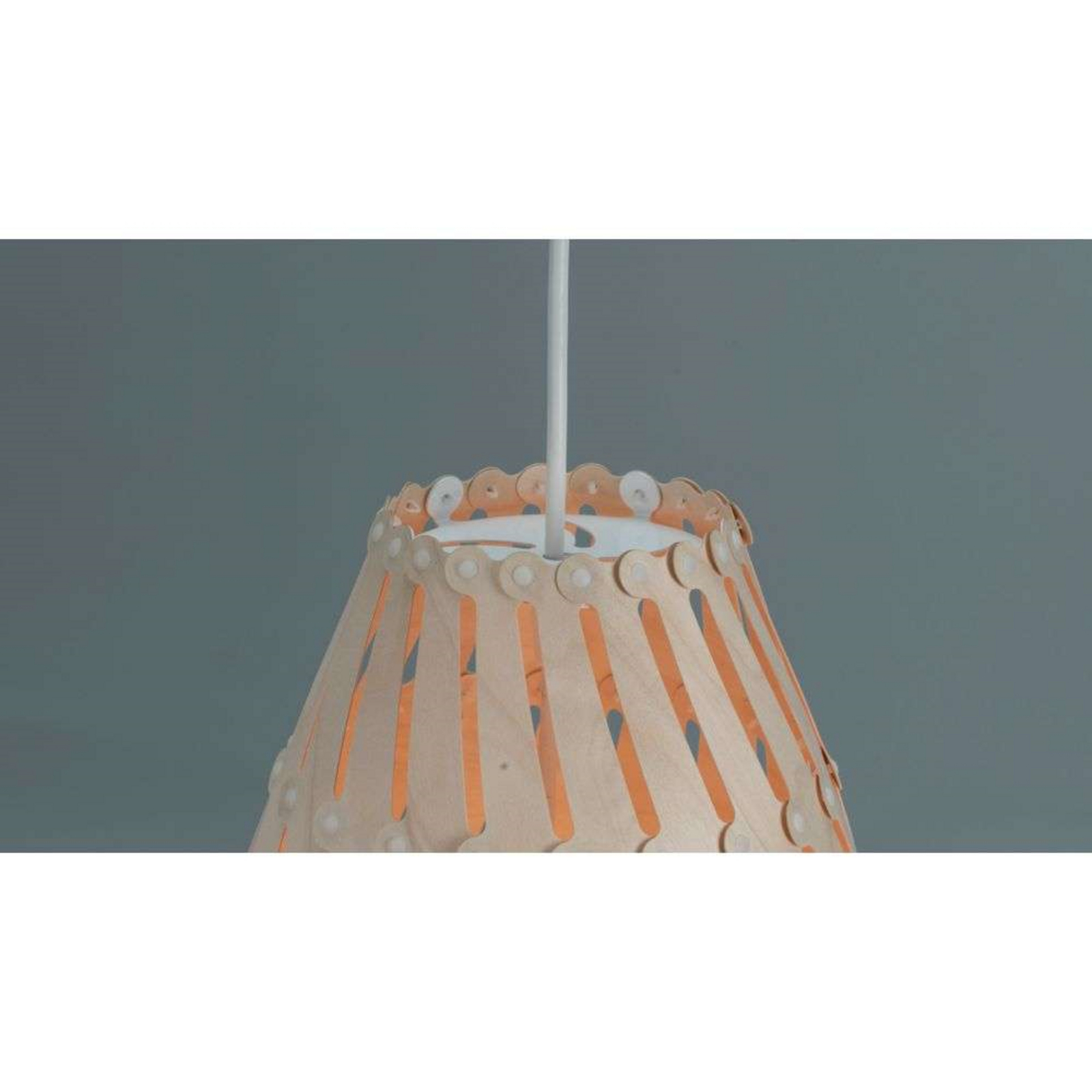 Ebb Roll Candeeiro Suspenso Natural - David Trubridge