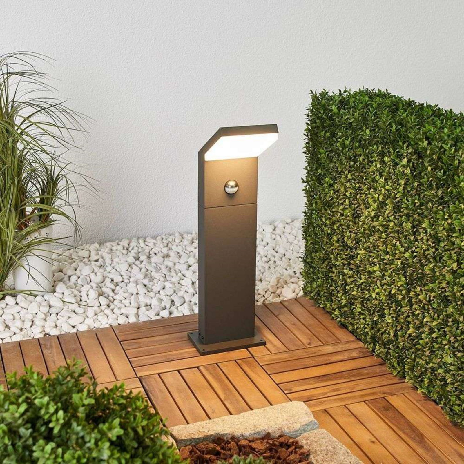 Yolena LED Candeeiro de Jardim com sensor Dark Grey - Arcchio