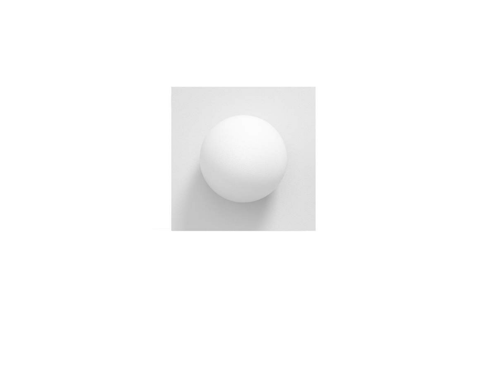 Candy Little Square S Wall-/Ceiling Lamp Cottoncandy White - Swedish Ninja