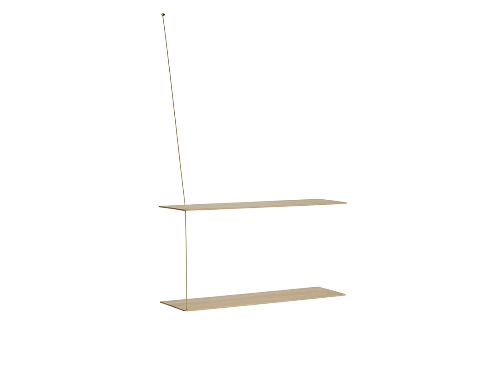 Stedge Prateleira L80 Anniversary White Oak/Brass - Woud