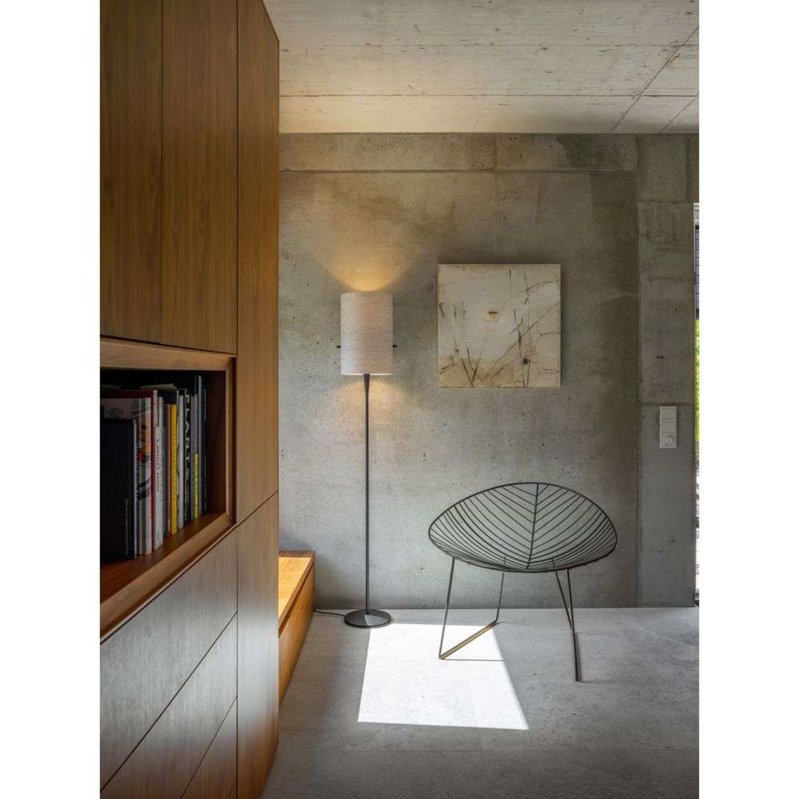 Club Candeeiro de Pé S Black/Melange Grey - Serien Lighting