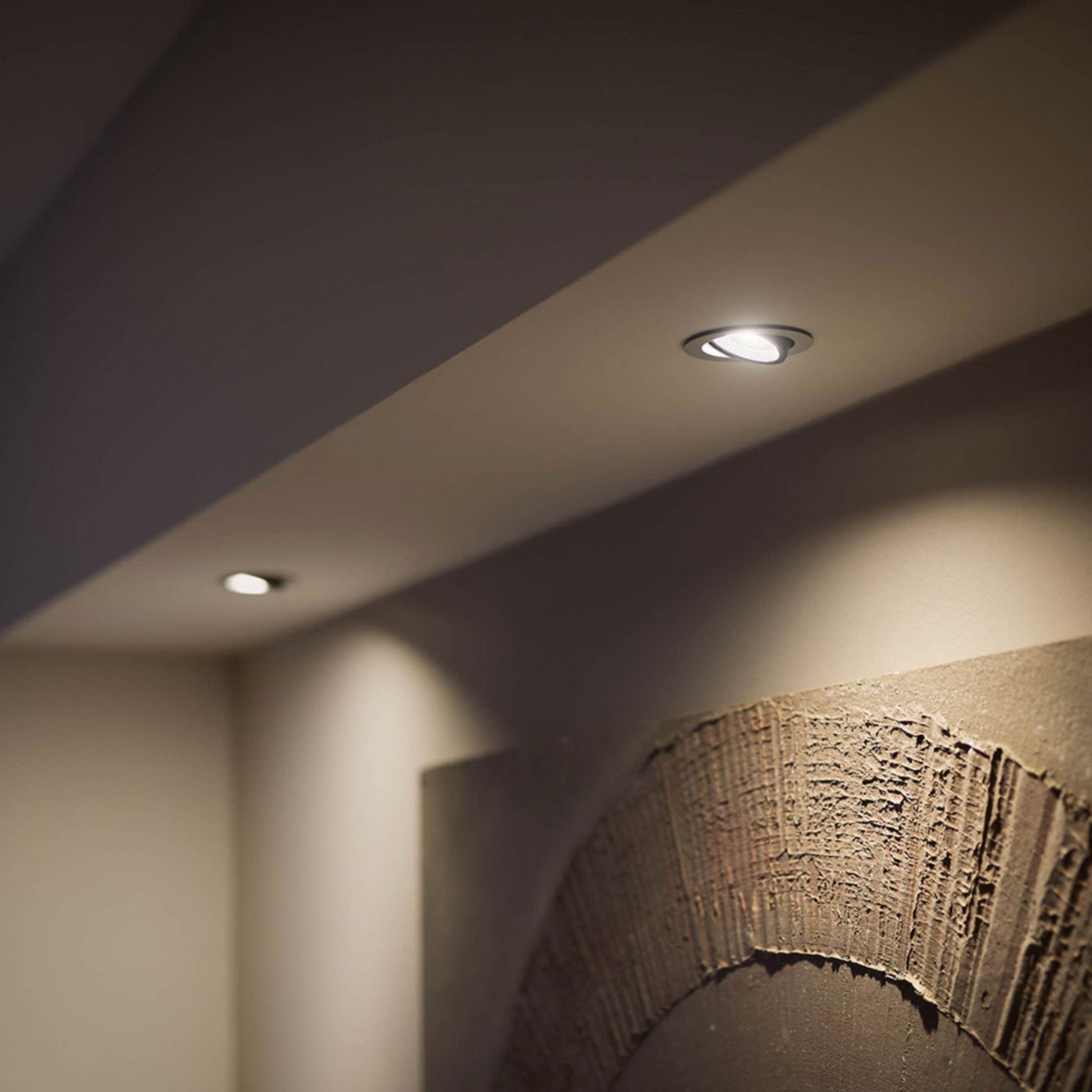 Centura Recessed Alu Round Bluetooth Bijela/Color Amb. - Philips Hue