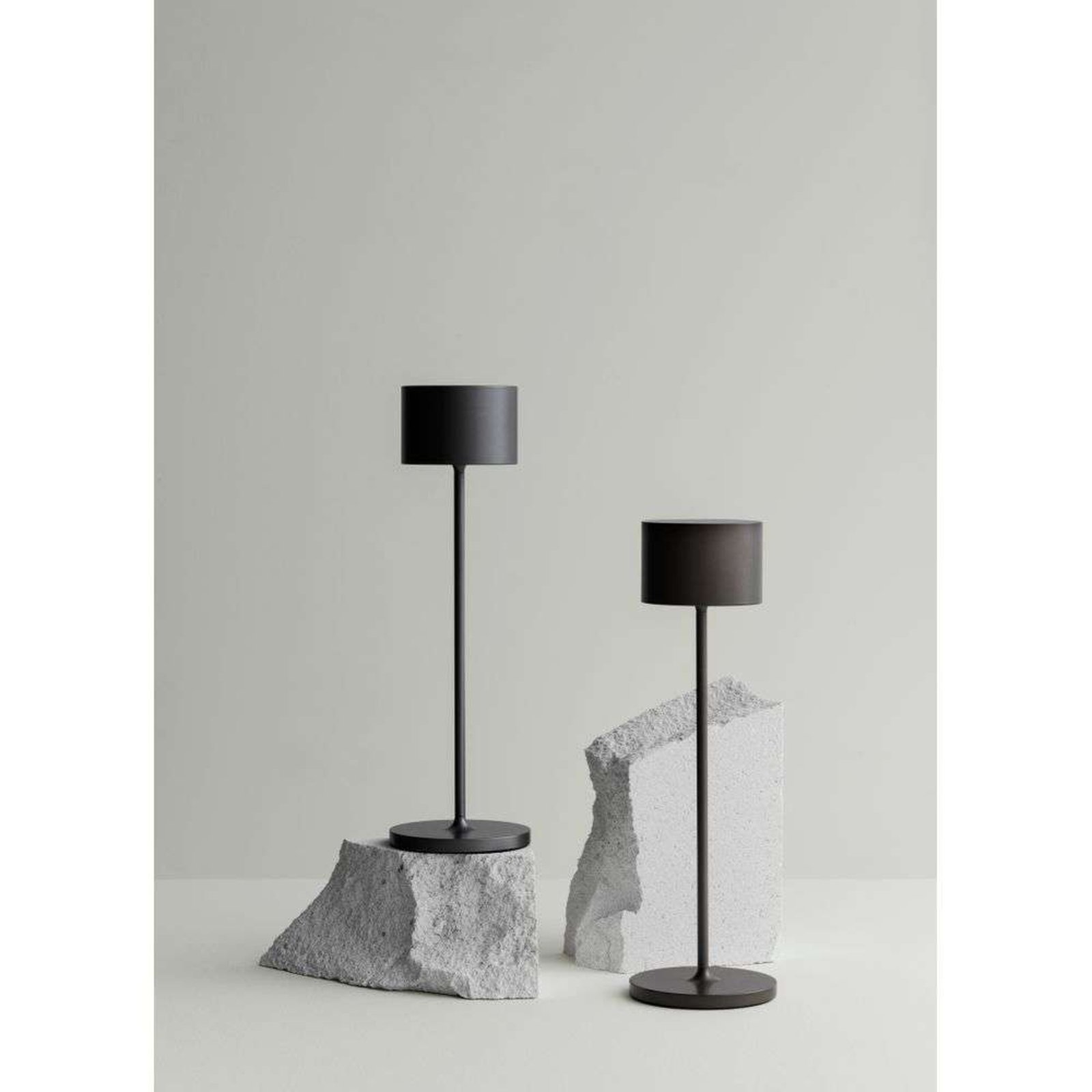 Farol Portable Tafellamp Gunmetal/Metallic - Blomus