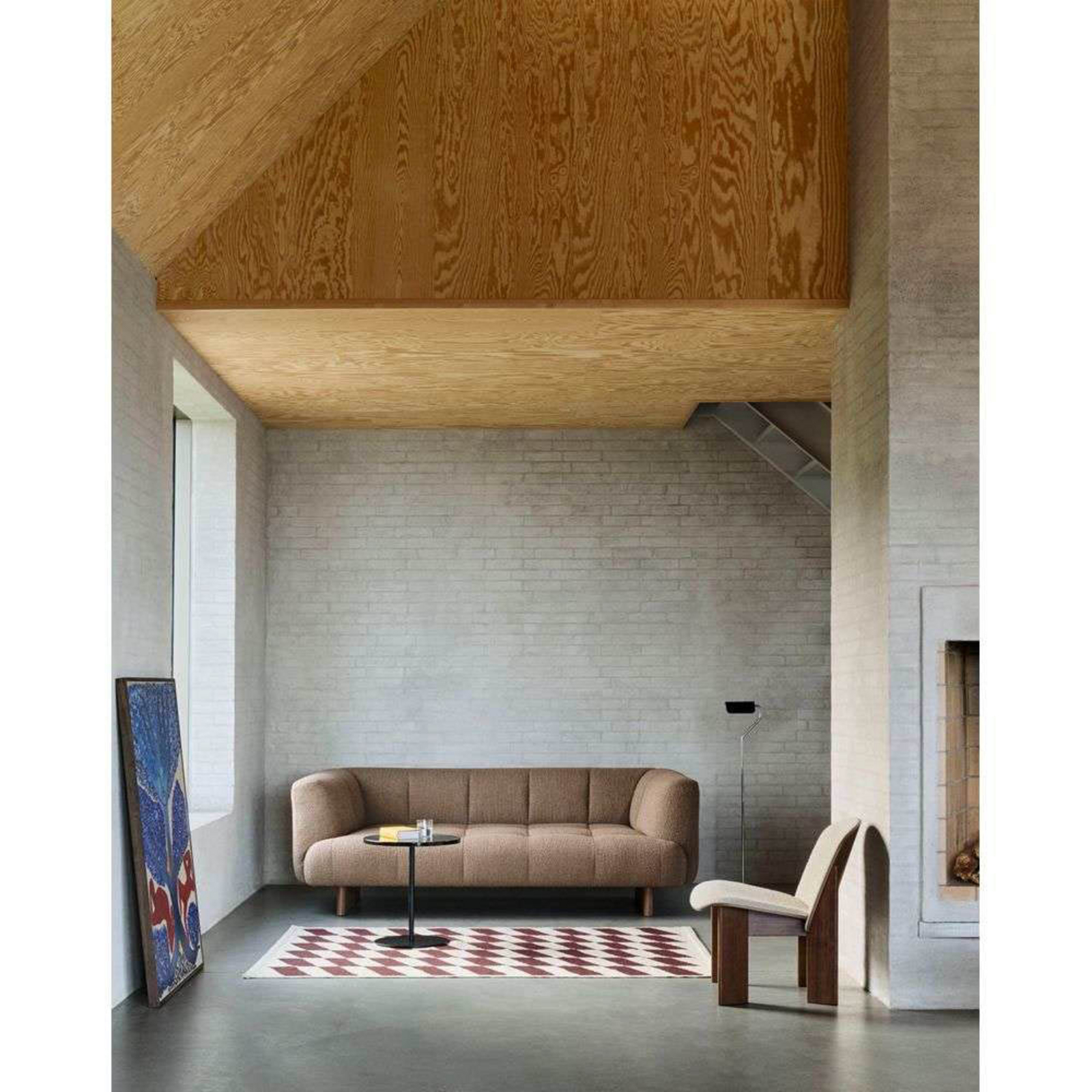 Apex Stojaca Lampa Oyster White - Hay