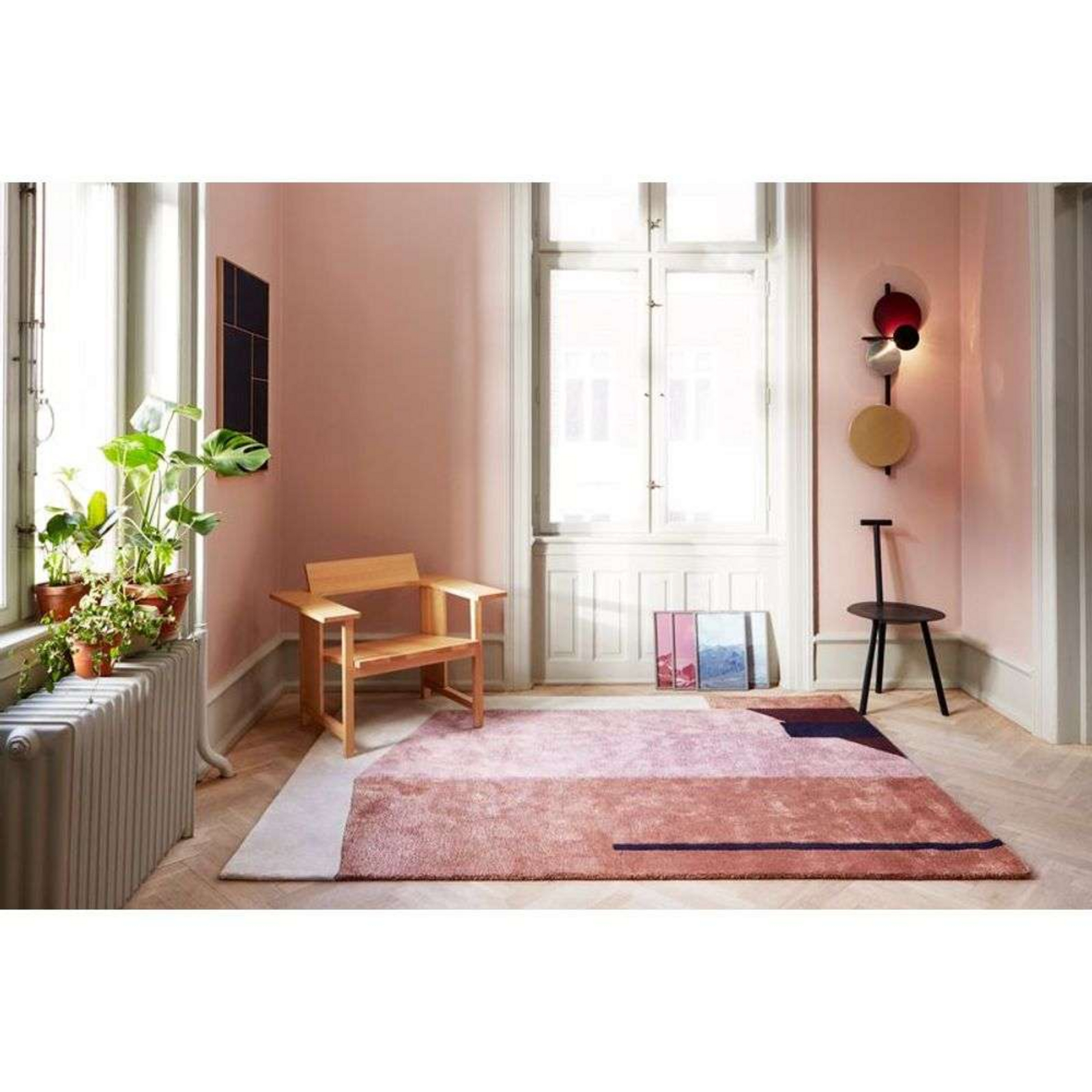 Arqui Tapis 240x170 Indian Red/Peach - Please Wait to be Seated