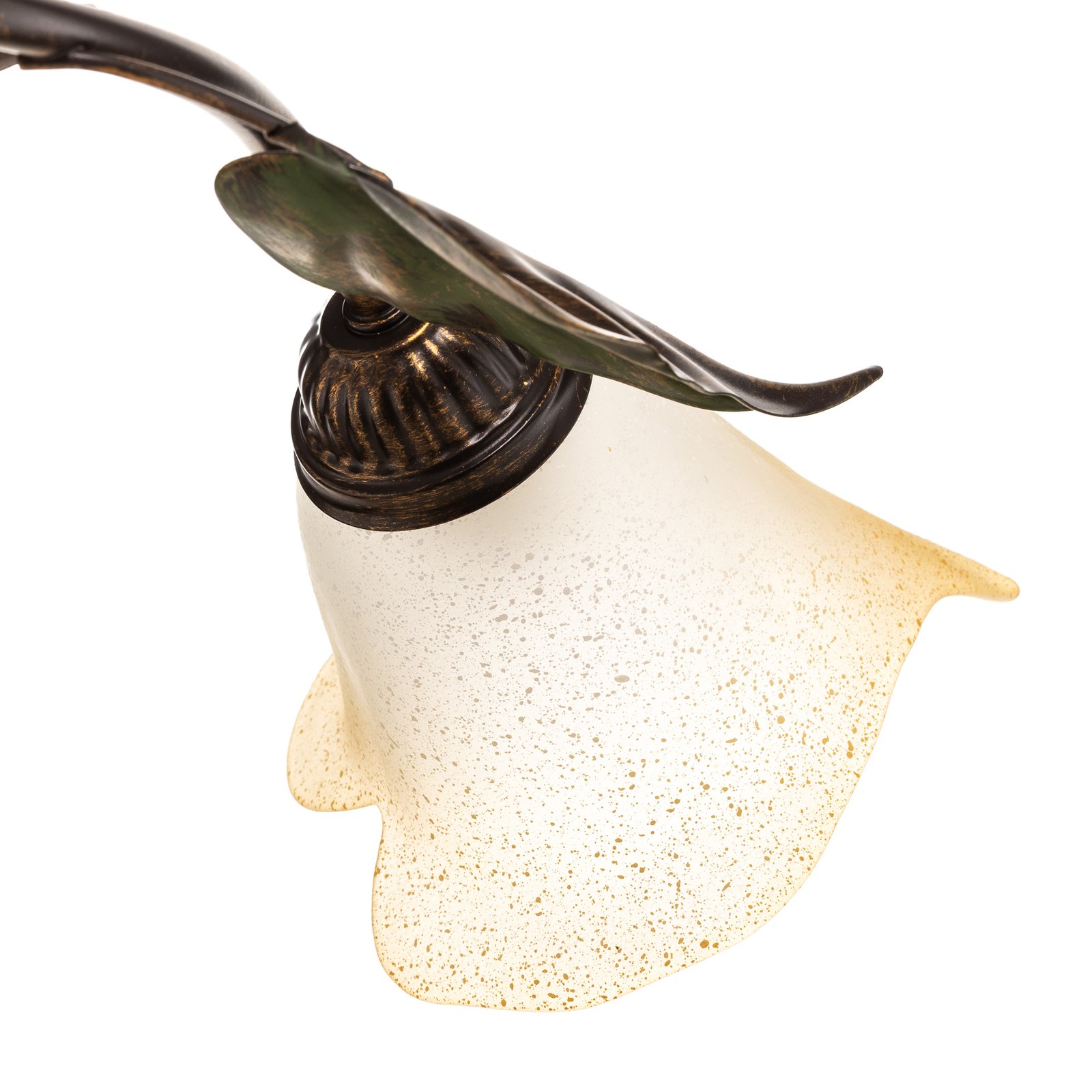 Loftlampe Miranda med 3 lyskilder, bronze
