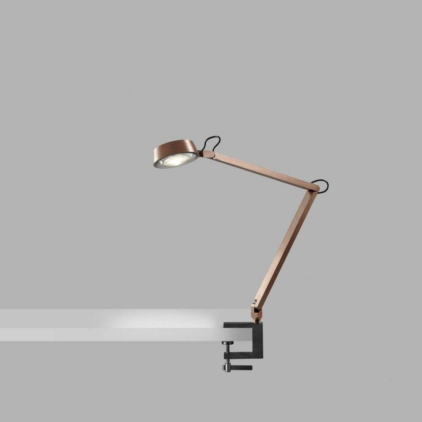 Dark T1 Bordlampe m/Base Rose Gold - LIGHT-POINT