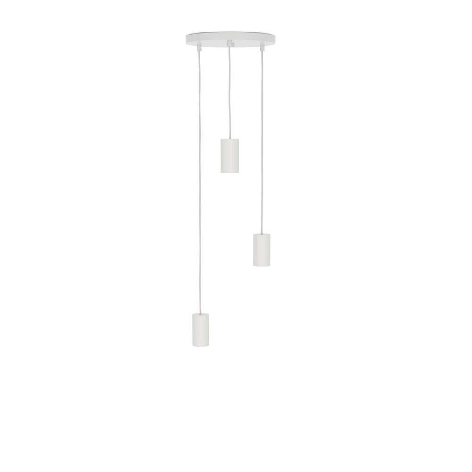 Alumina Triple Lampa Wisząca Chalk - Tala