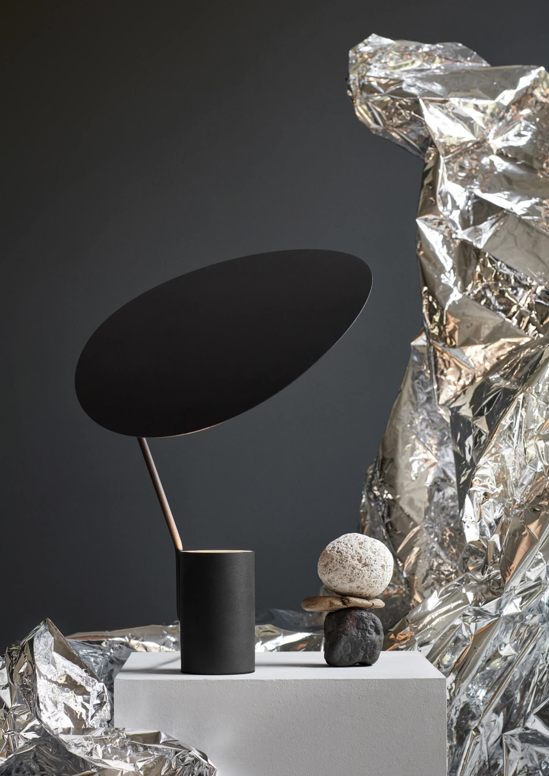 Ombre Table Lamp Black - Northern