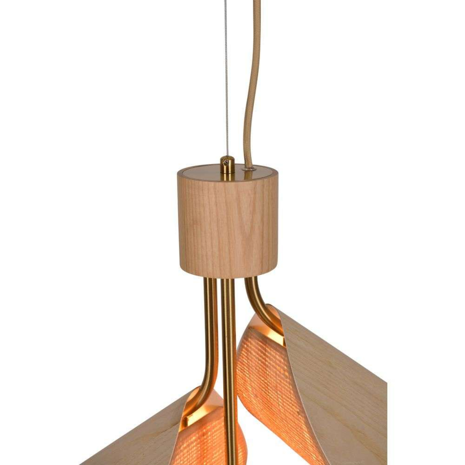 Lys Hanglamp S Wood - Forestier