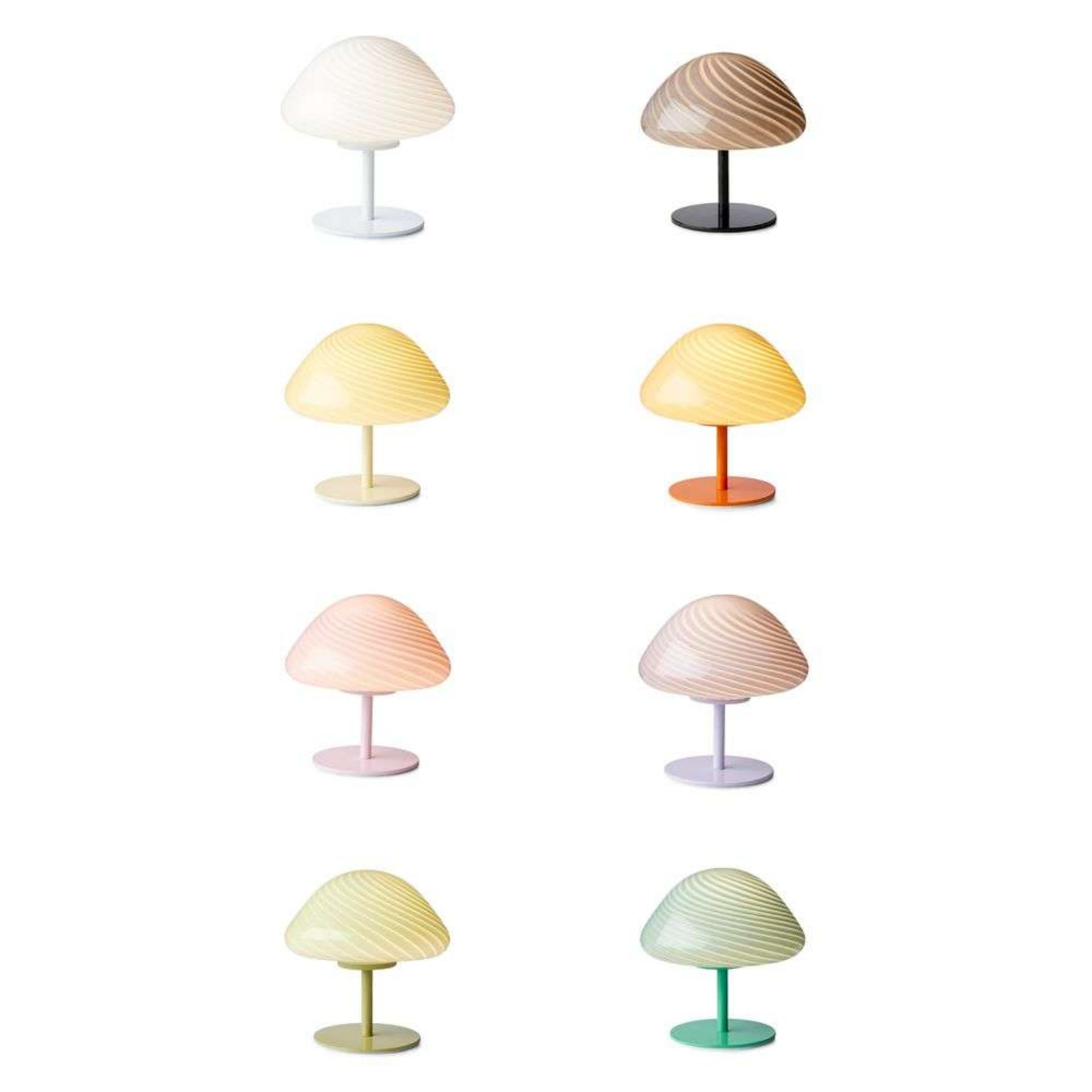Mini Mush Stolní Lampa Jasné Fialová - Halo Design