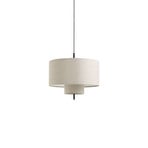Margin Pendelleuchte Beige Canvas Ø70 - New Works